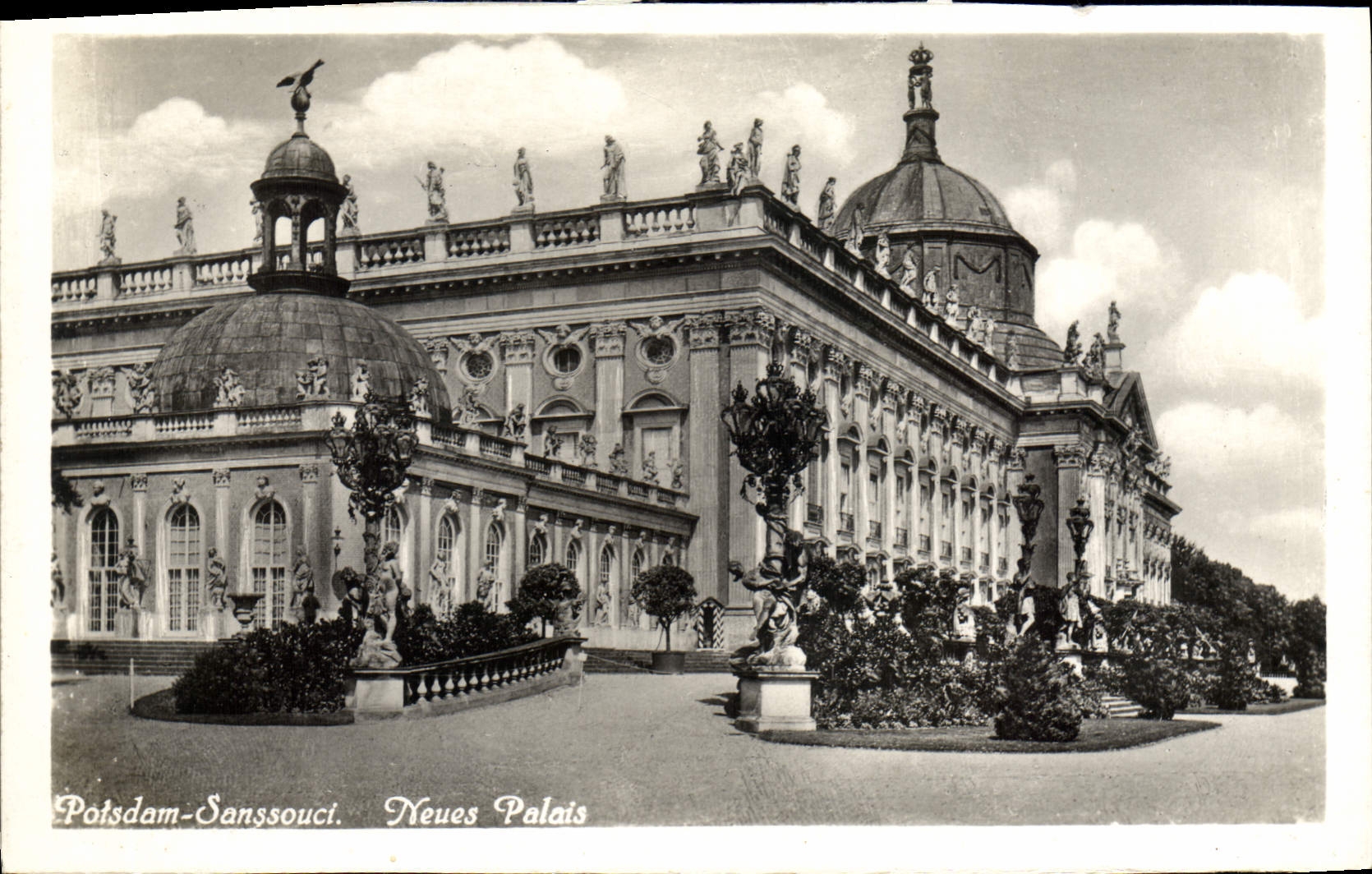CPA Potsdam Sanssouci Neues Palais 