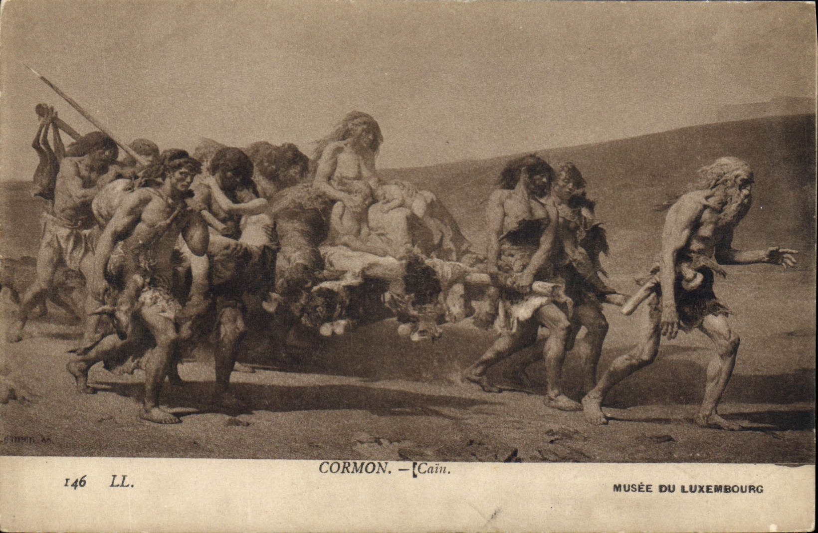 CPA Cormon Cain Musee du Luxembourg 