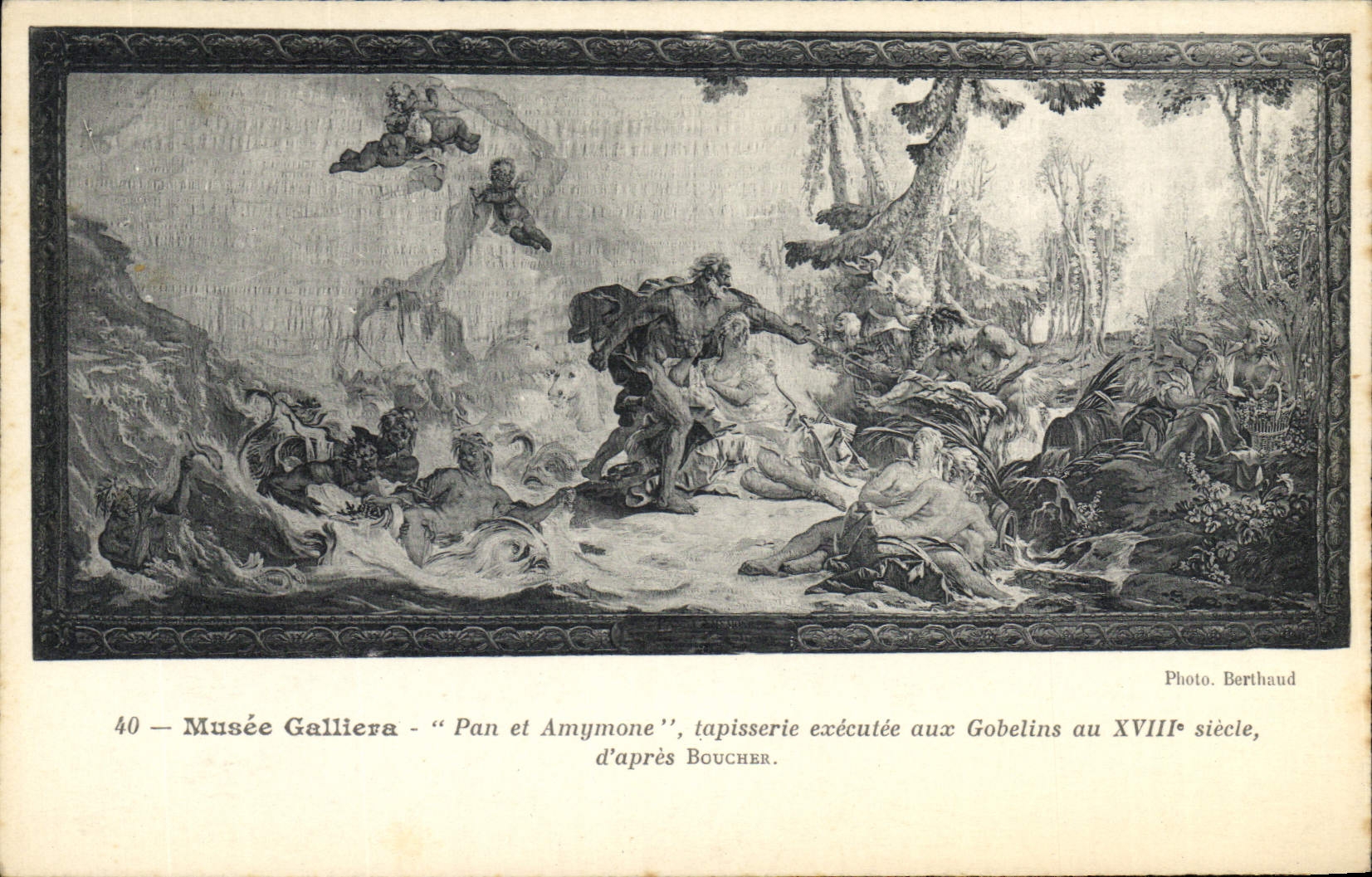 CPA Musee Galliera Pan et Amymone 