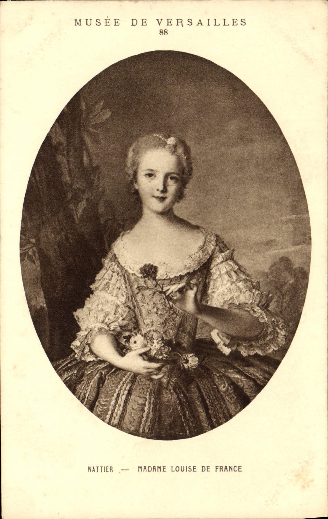 CPA Musee de Versailles Nattier Madame Louise de France 