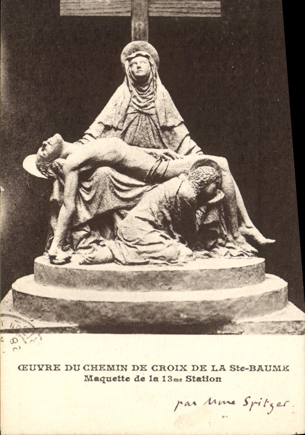 CPA Oeuvre du Chemin de Croix de la Ste Baume 