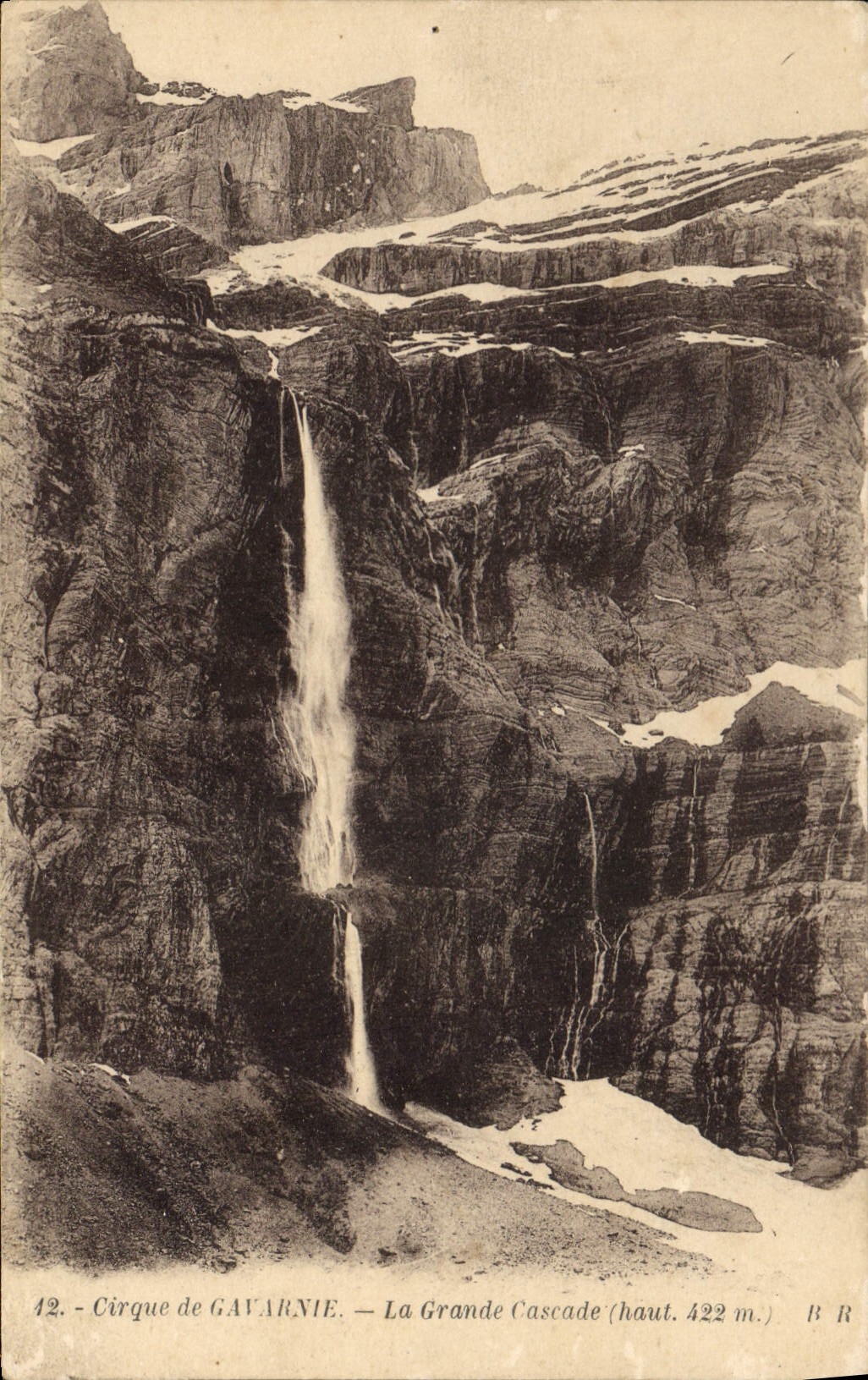 CPA Cirque de Gavarnie La Grande Cascade 