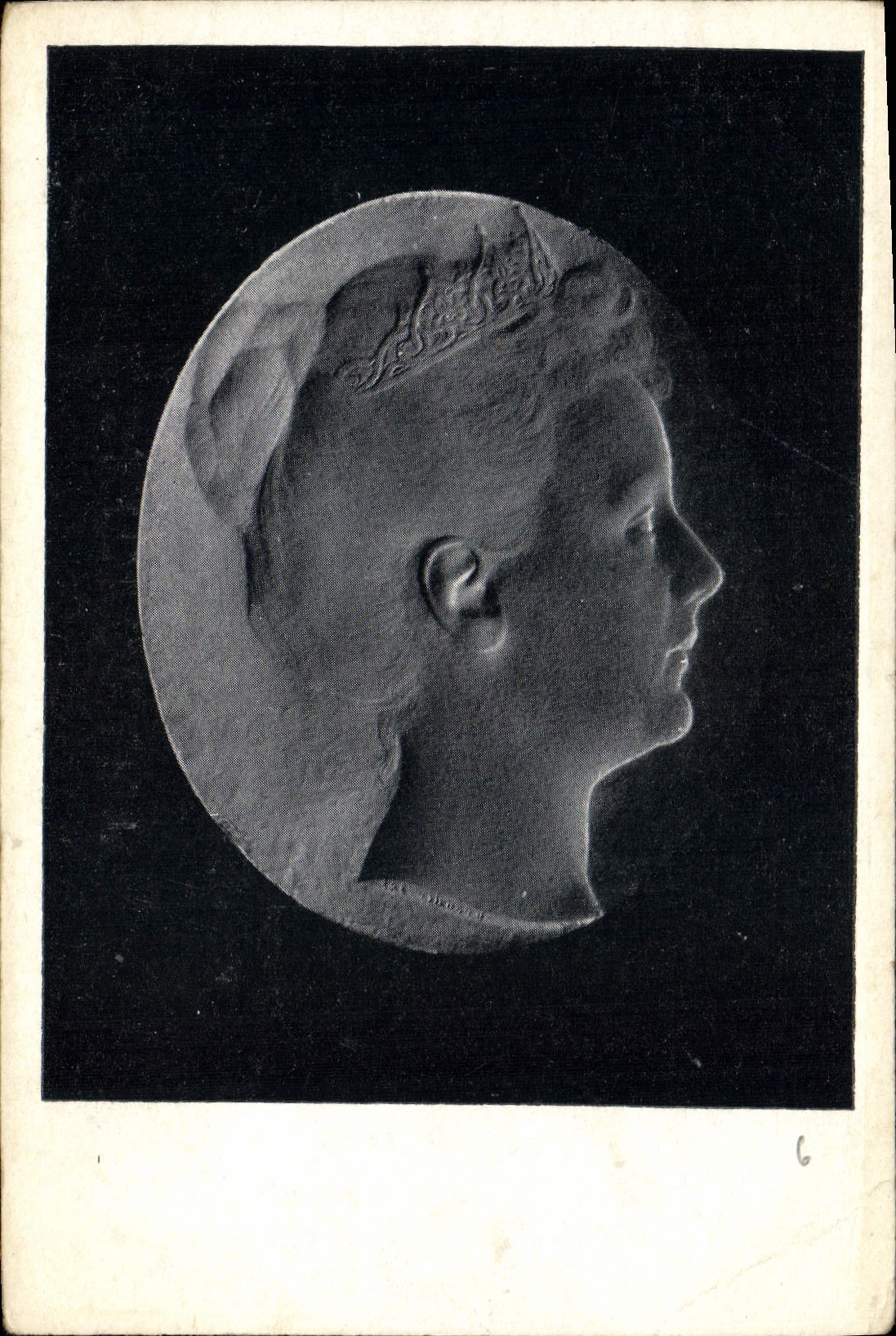 CPA Portrait de reine