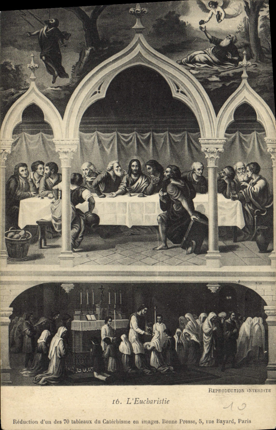 CPA L'Eucharistie 