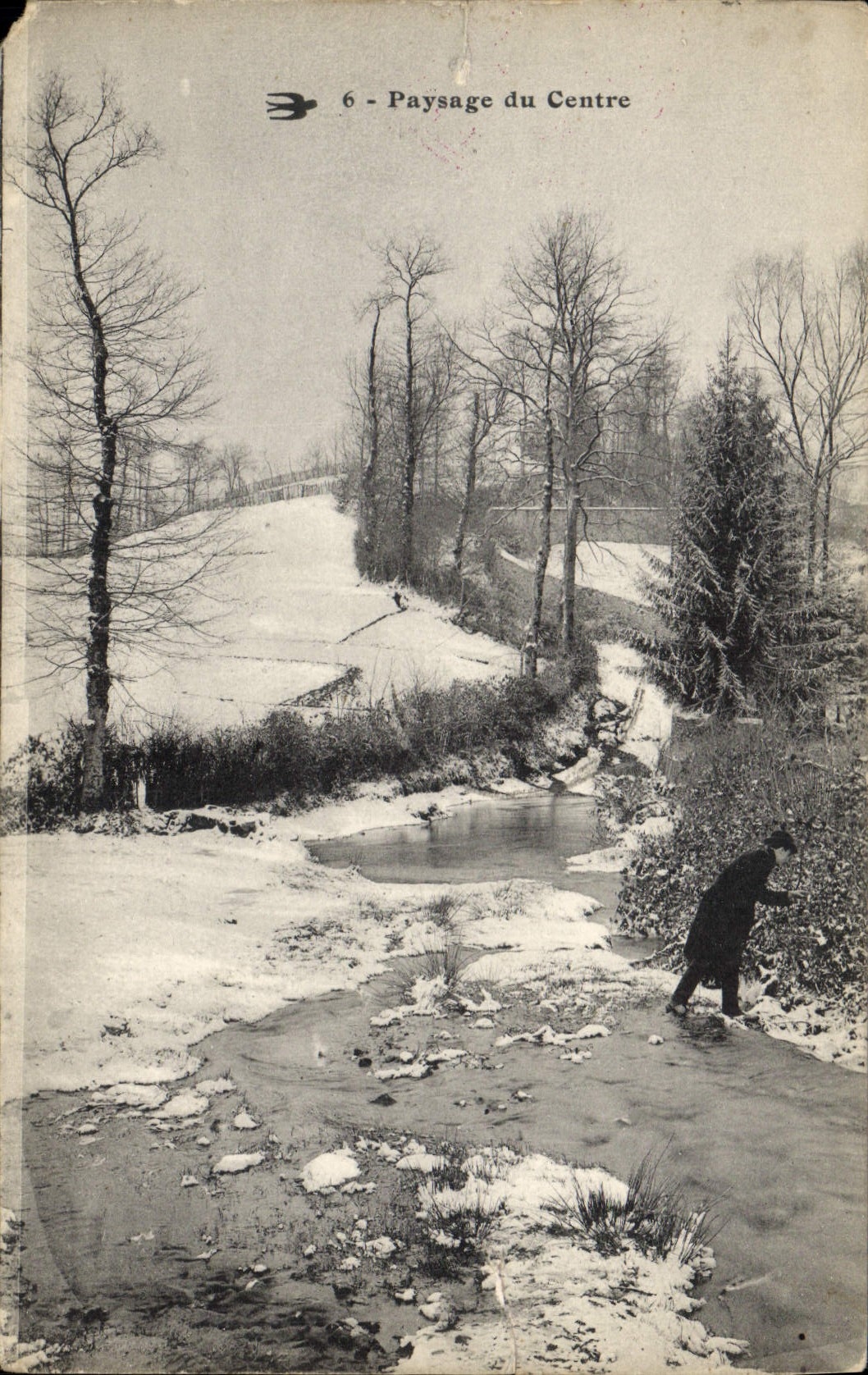 CPA Paysage du centre