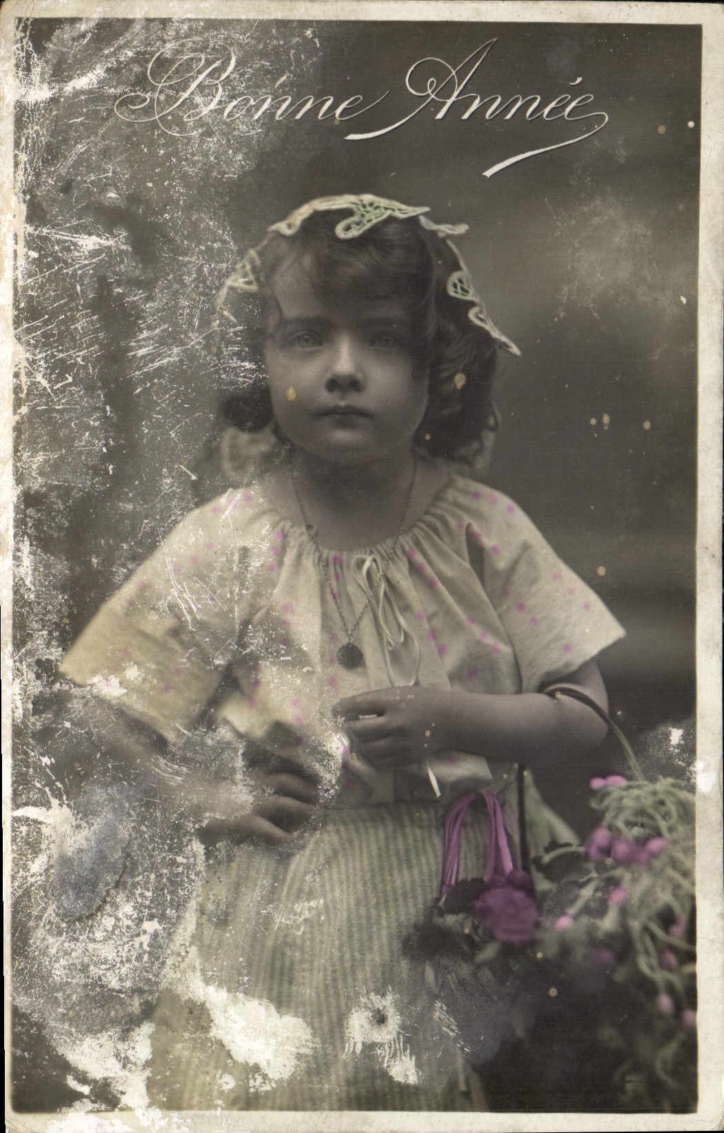 CPA Bonne Annee Enfant