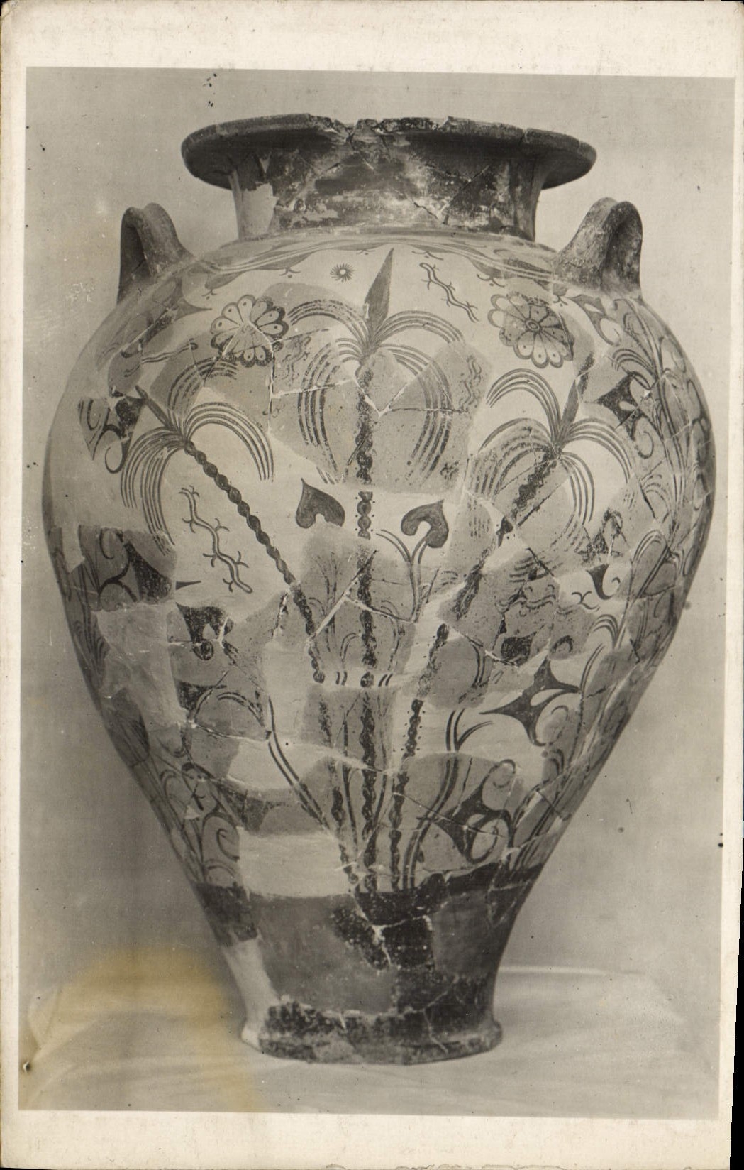 CPA Musee National d'Athenes Vase Mycenien de Kakovatos Pylos 