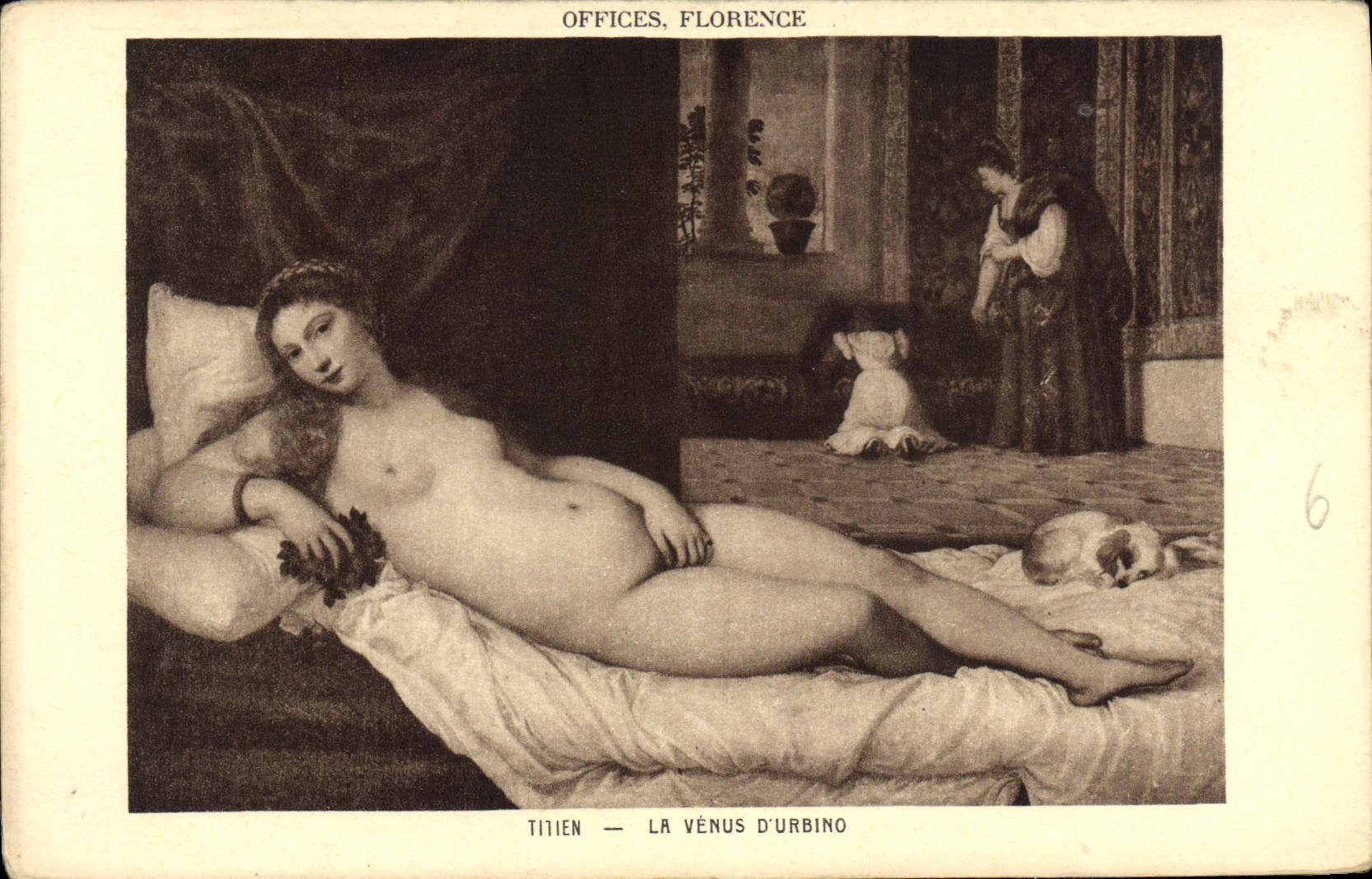 CPA Offices Florence Titien La Venus d'Urbino 