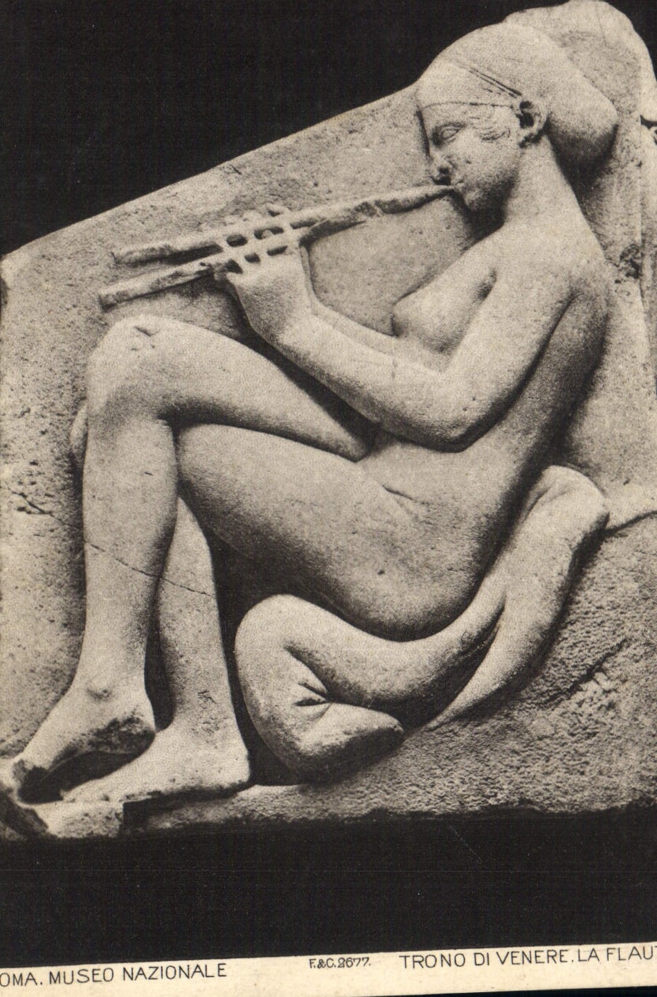 CPA Museo Nazionale Trono di Venere 