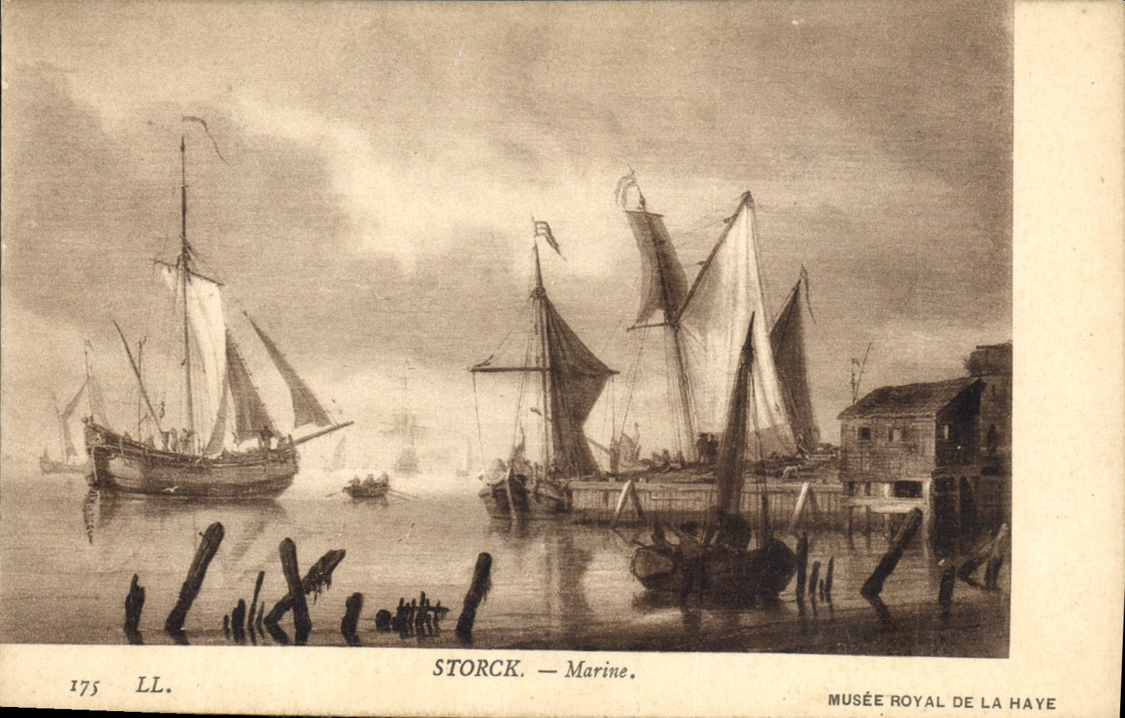 CPA Musee Royal de la Haye Storck Marine 