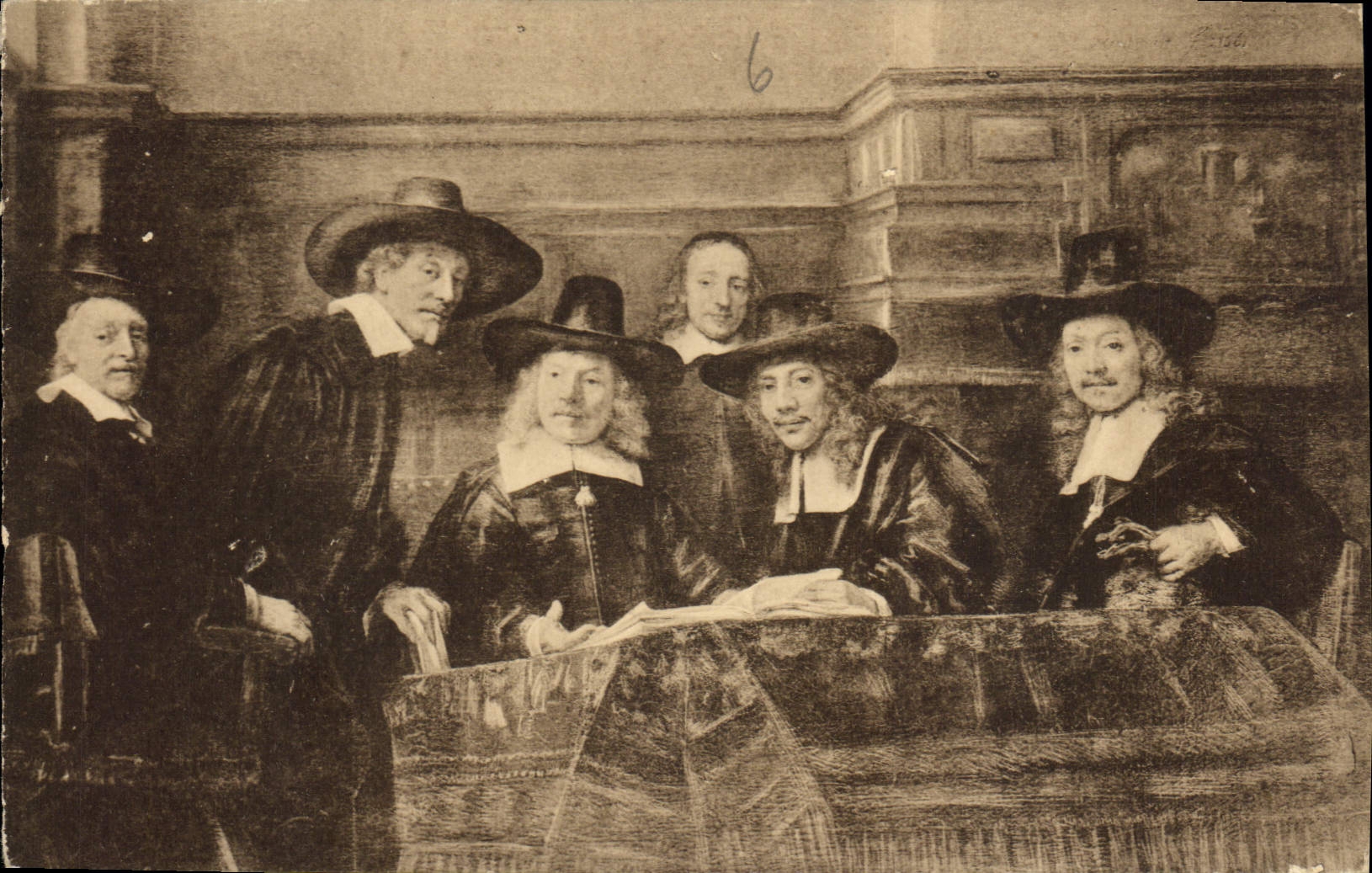 CPA Rembrandt Les sunducs des d'apiers 