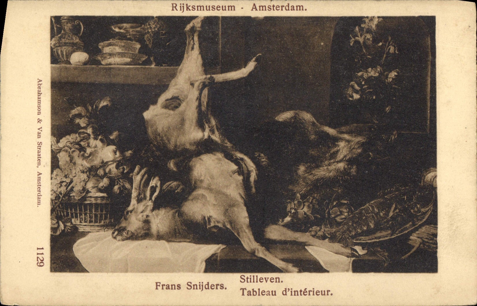 CPA Rijksmuseum Amsterdam Tableau d'interieur 