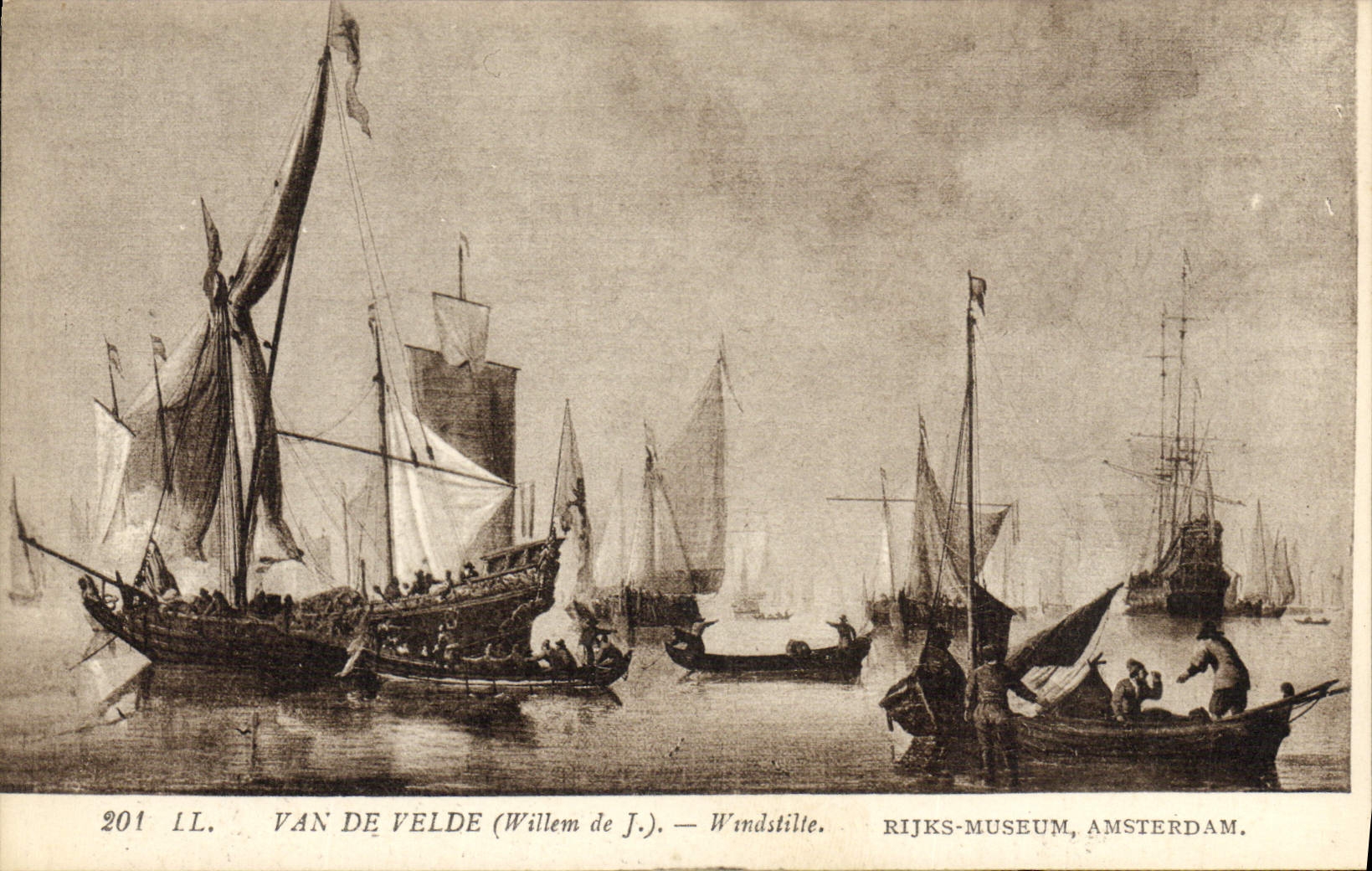 CPA Van de Velde Rijks Museum Amsterdam 