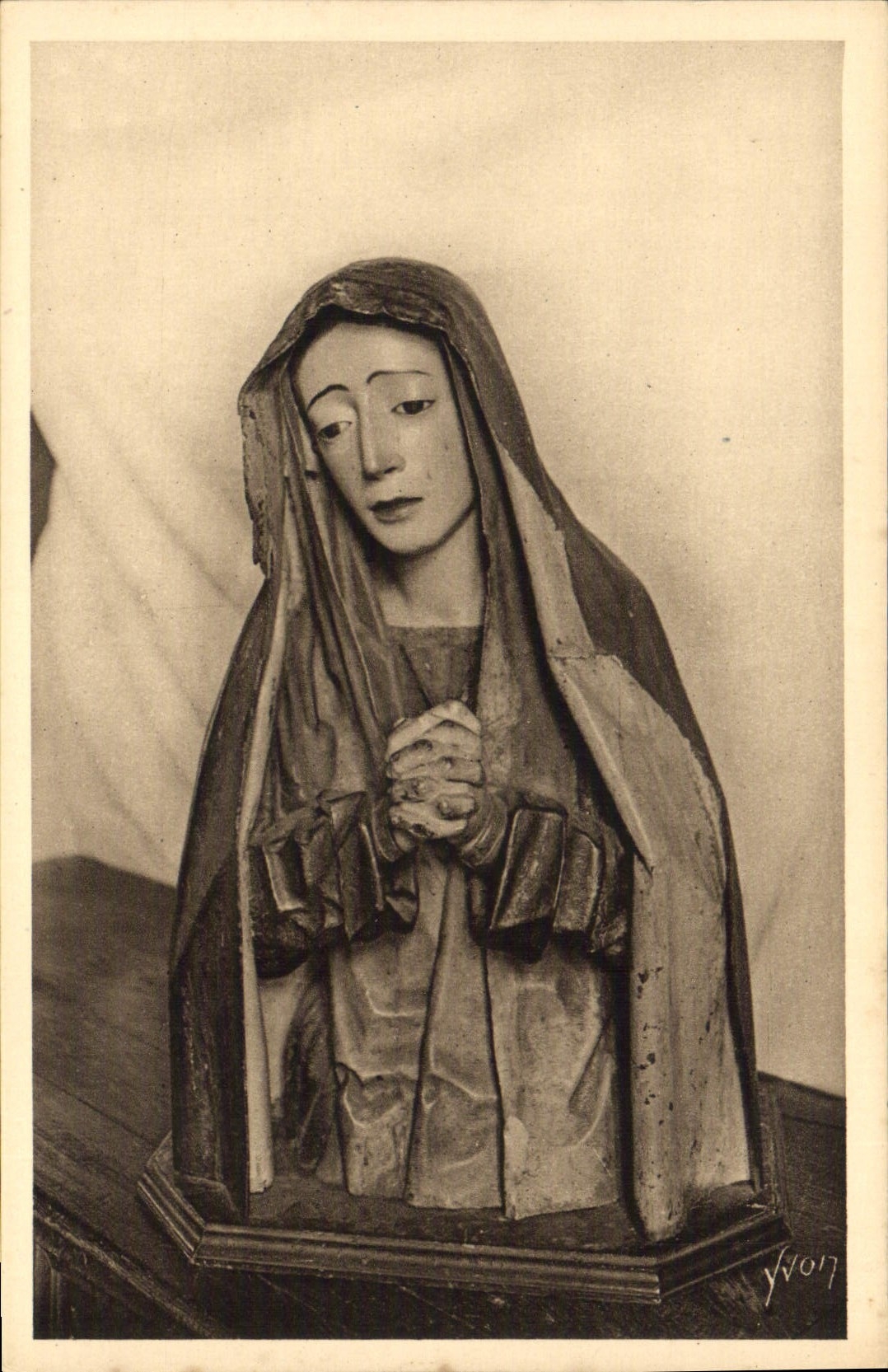 CPA Chateaux de la Loire Villandry Indre et Loire La Vierge d'Alonso el Cano 