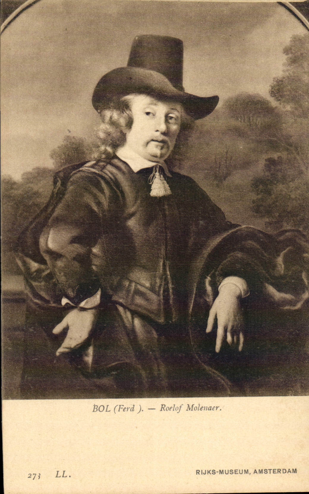 CPA Rijks Museum Amsterdam Bol Ferd Roelof Molenaer 
