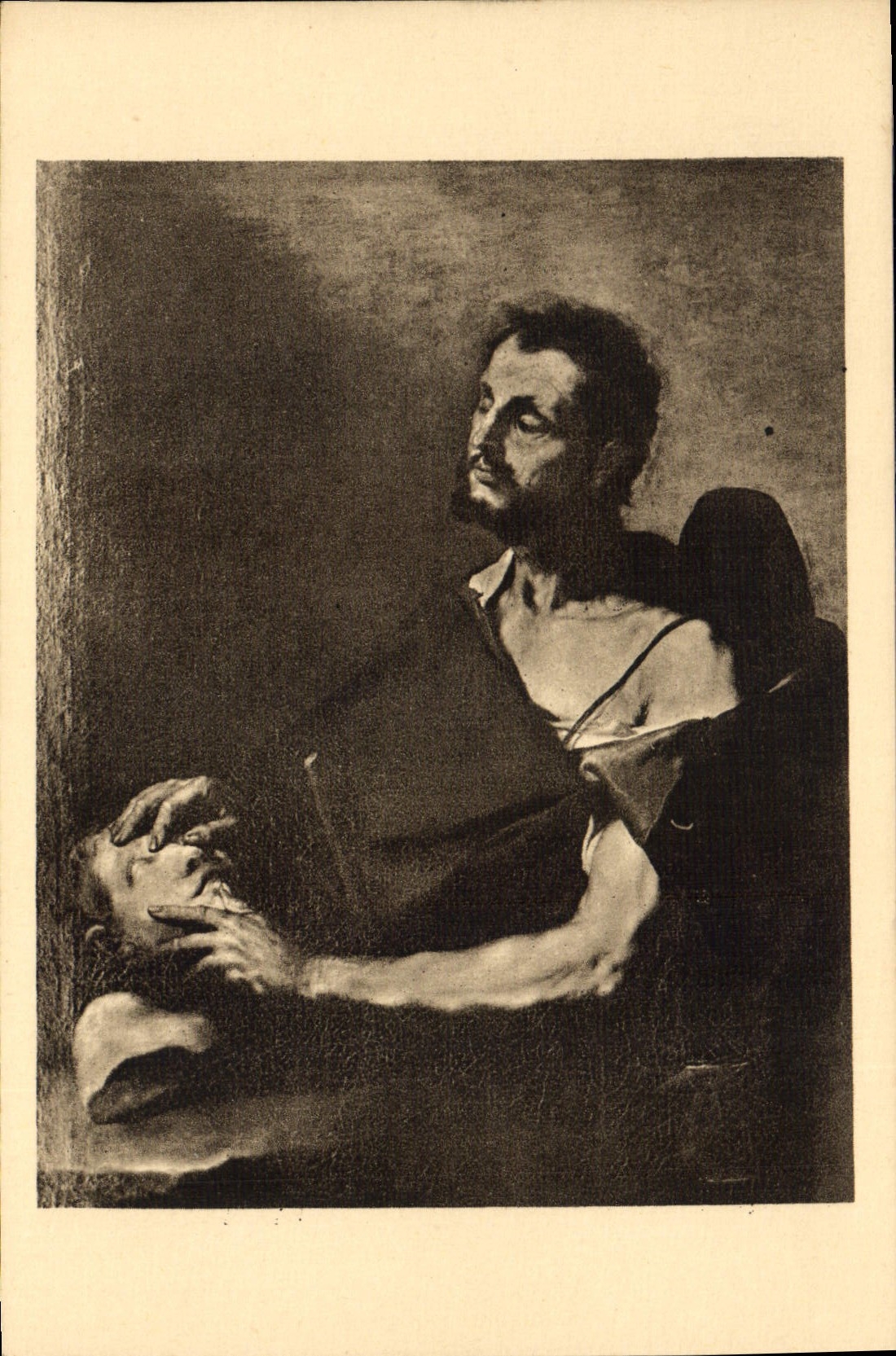 CPA Chateaux de la Loire Villandry Le Sculpteur aveugle par Ribera 