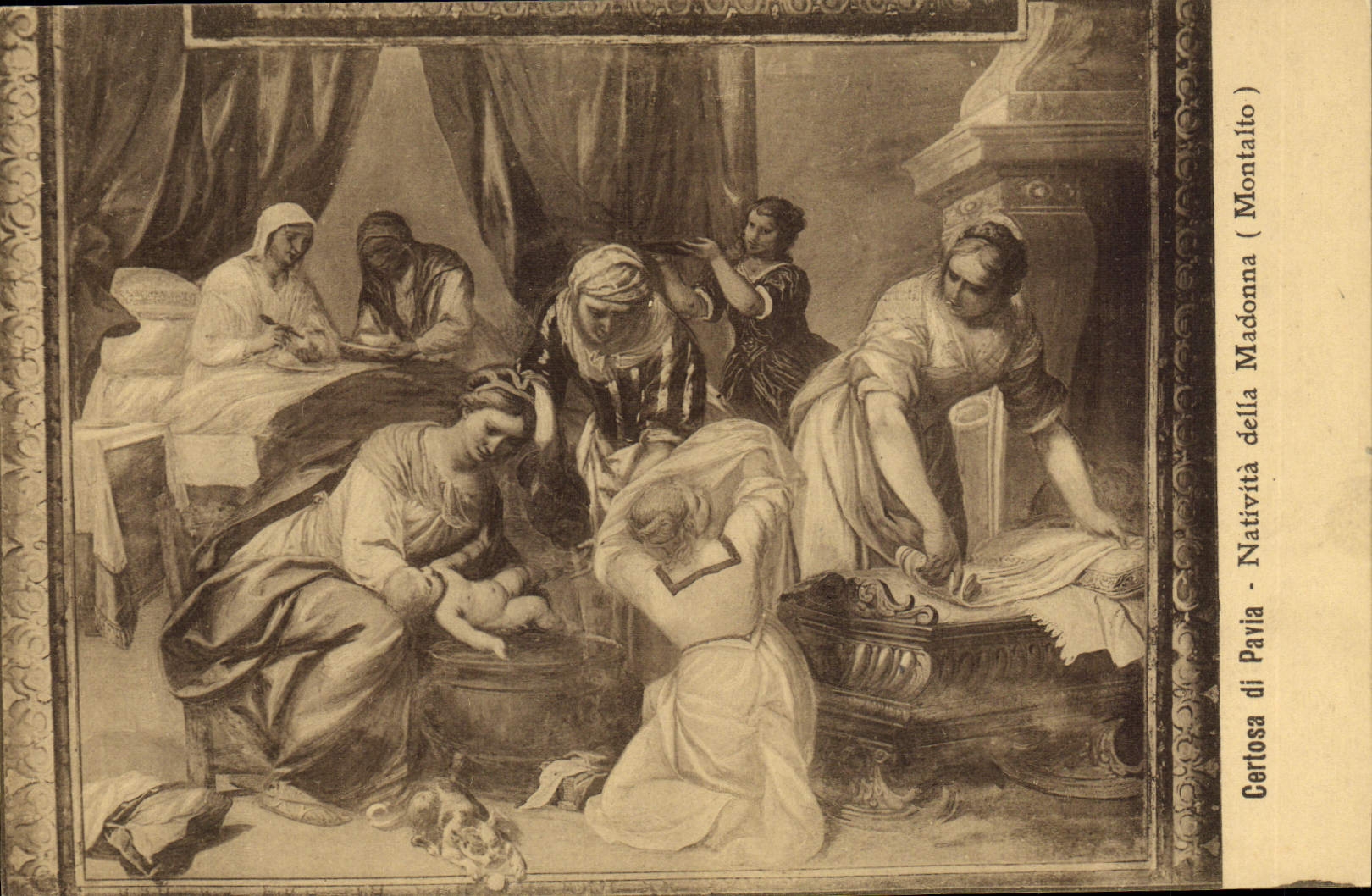 CPA Certosa di Pavia Nativita delia Madonna Montalto 