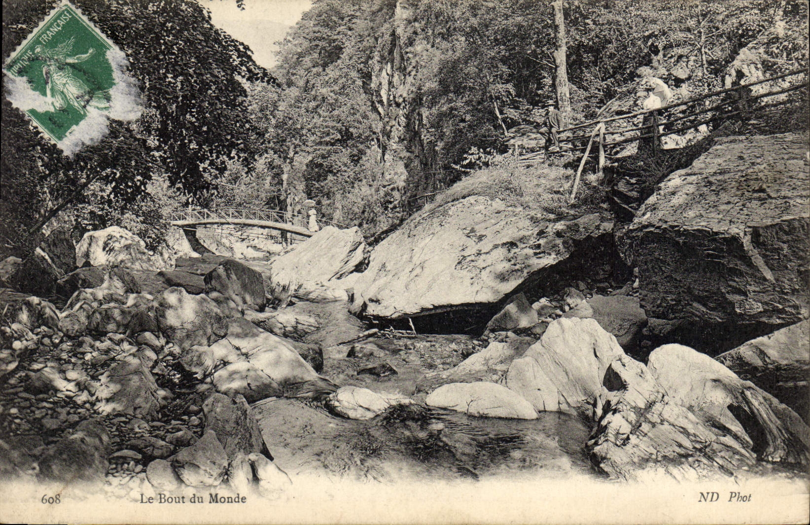 CPA Le Bont du Monde 