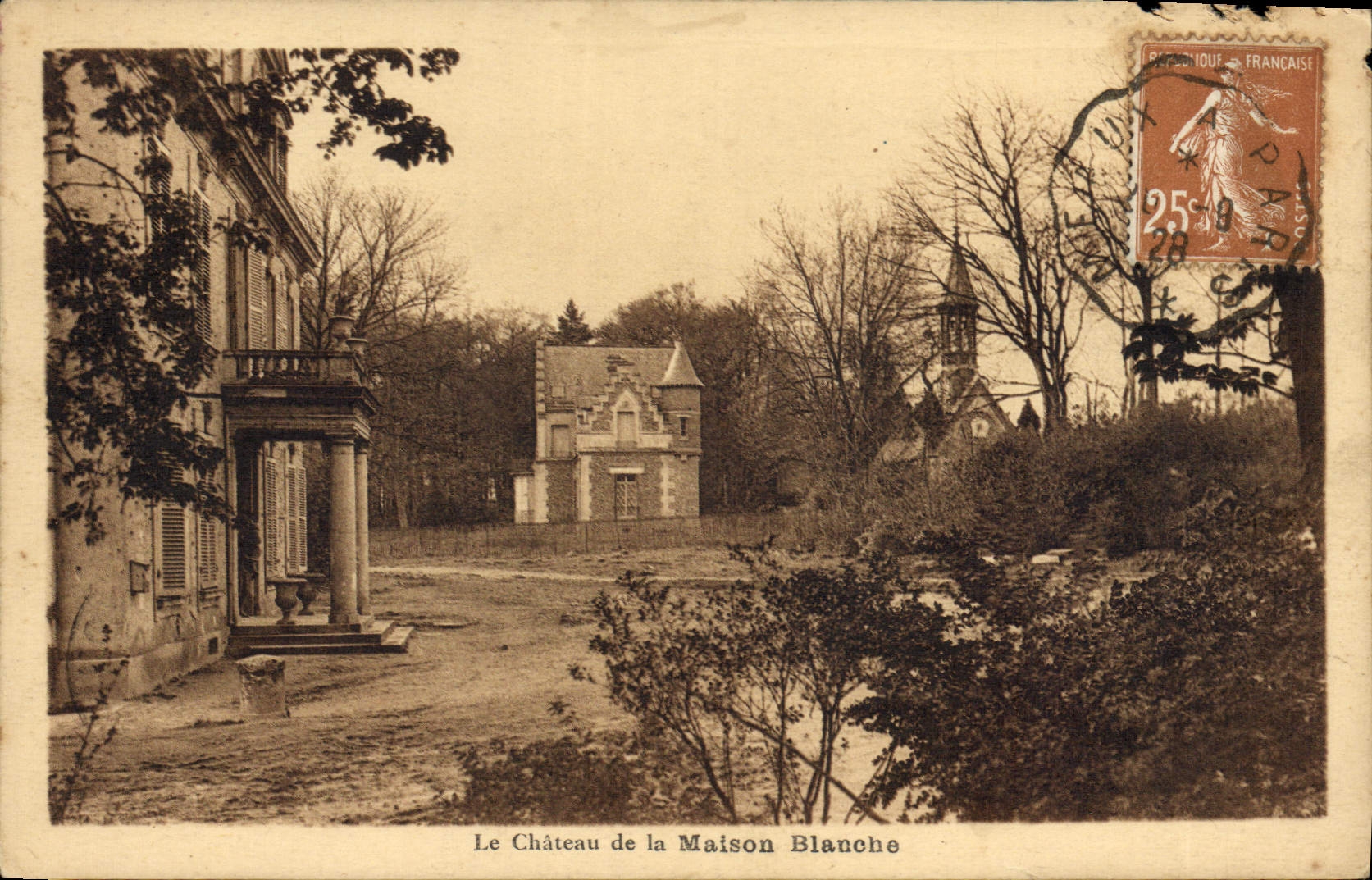 CPA Le Chateau de la Maison Blanche 