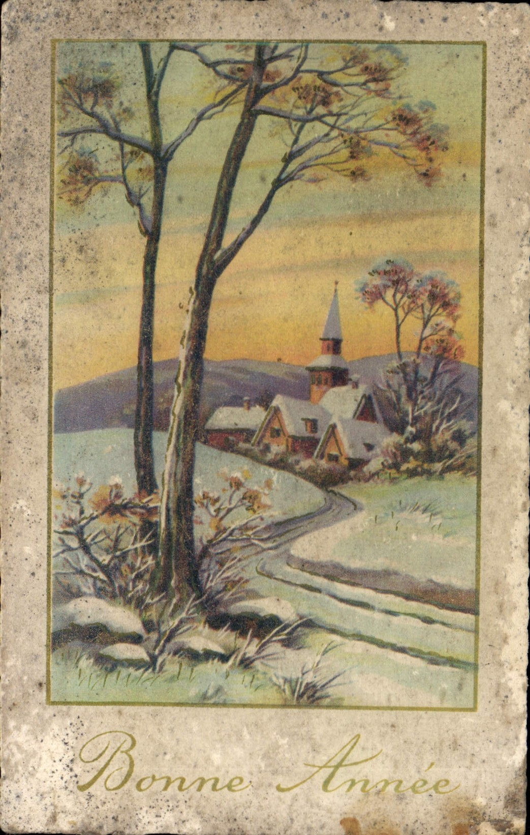 CPA Bonne Annee 