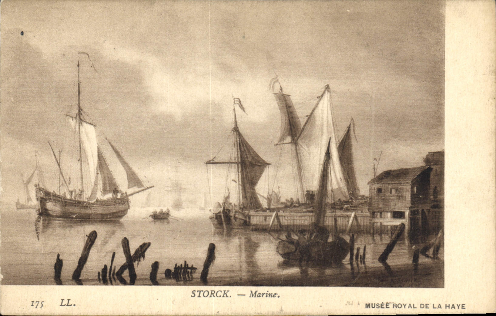 CPA Musee Royal de la Haye Storck Marine 