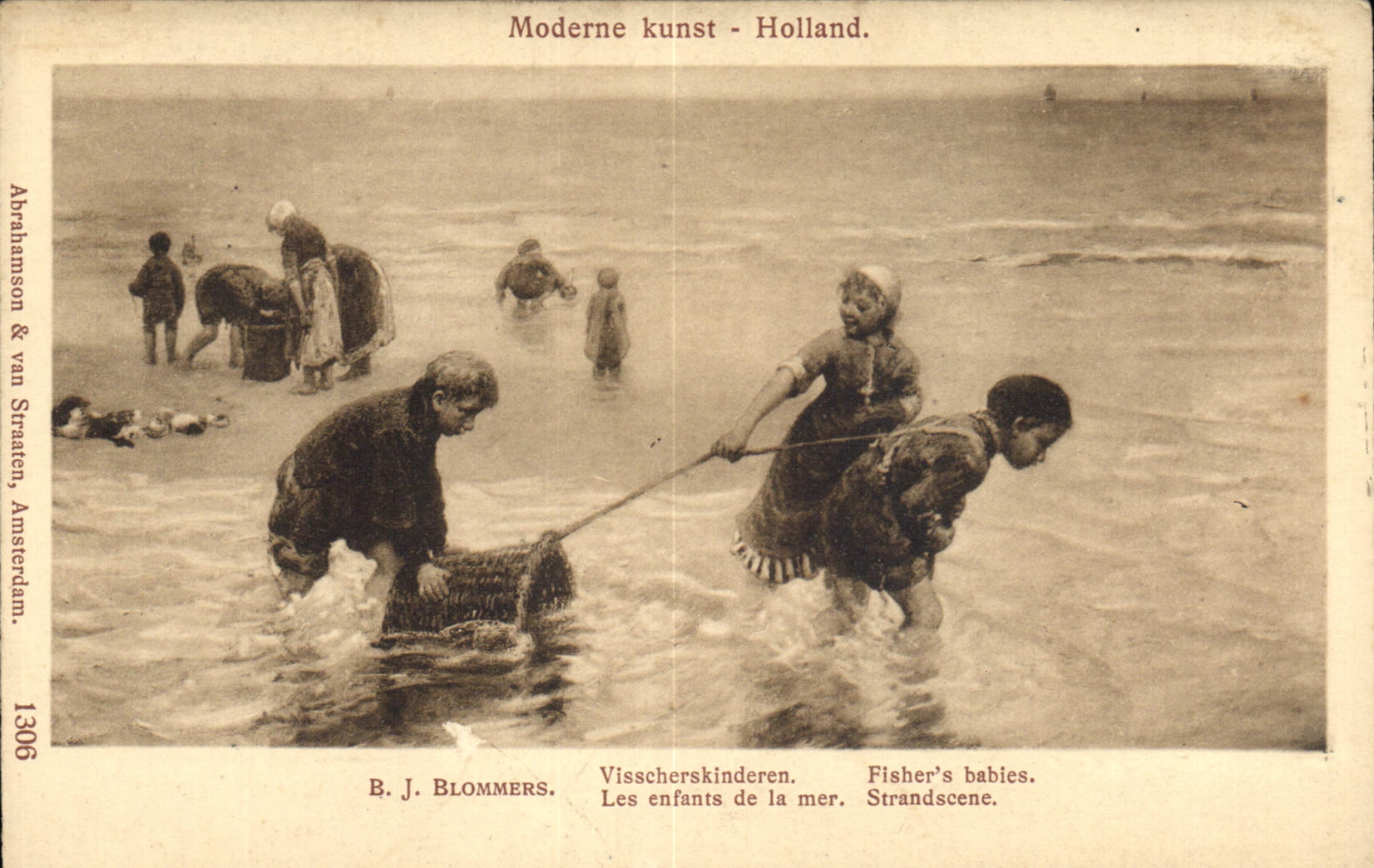 CPA Moderne kunst Holland 