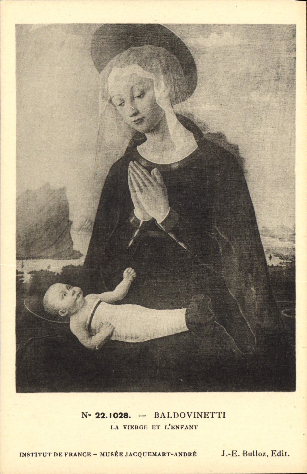 CPA Baldovinetti Institut de France Musee Jacquemart Andre 