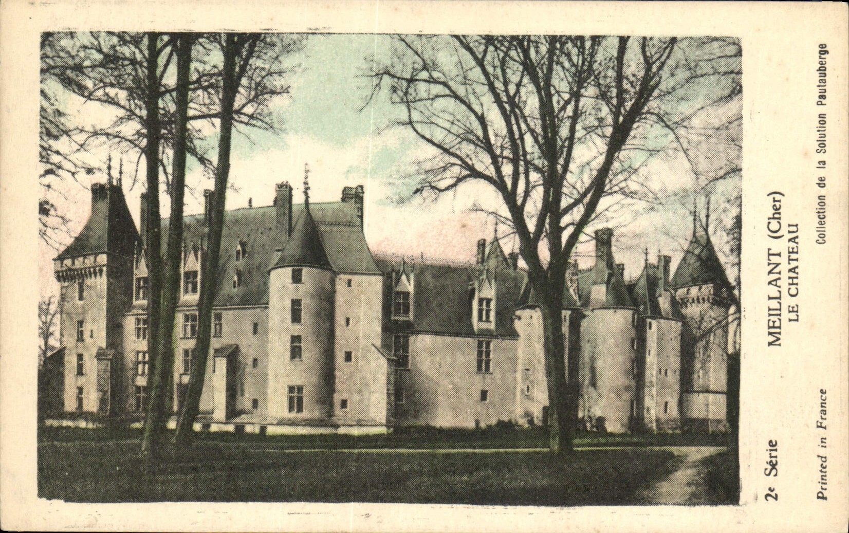CPA Meillant Cher Le Chateau 