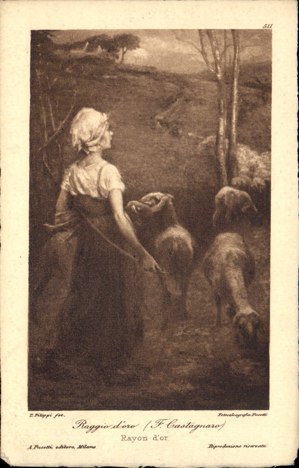 CPA Reggie d'oro Rayon d'or 