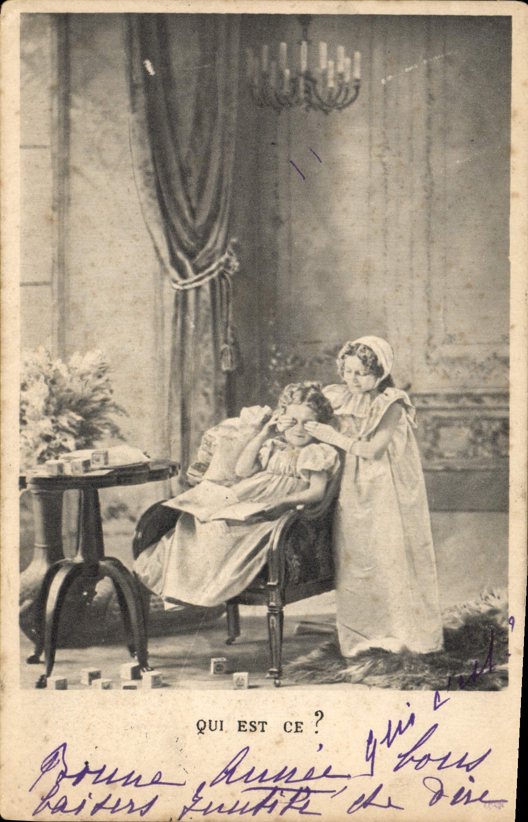 CPA Qui est ce ? Enfants