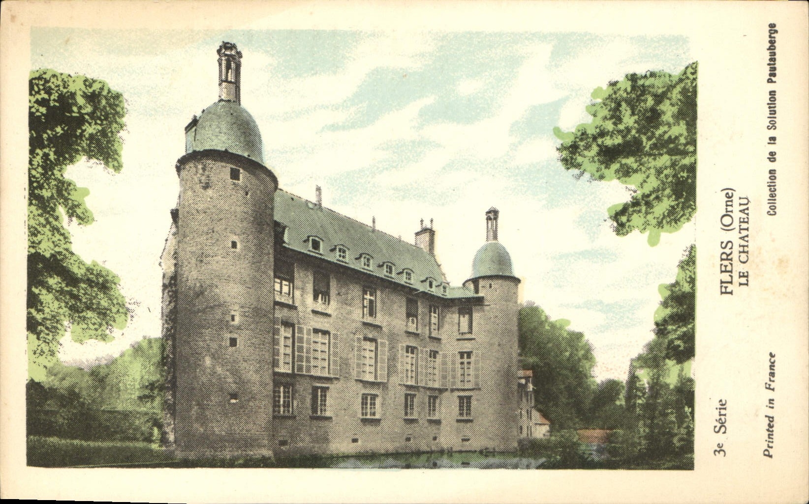 CPA Flers Orne Le Chateau 