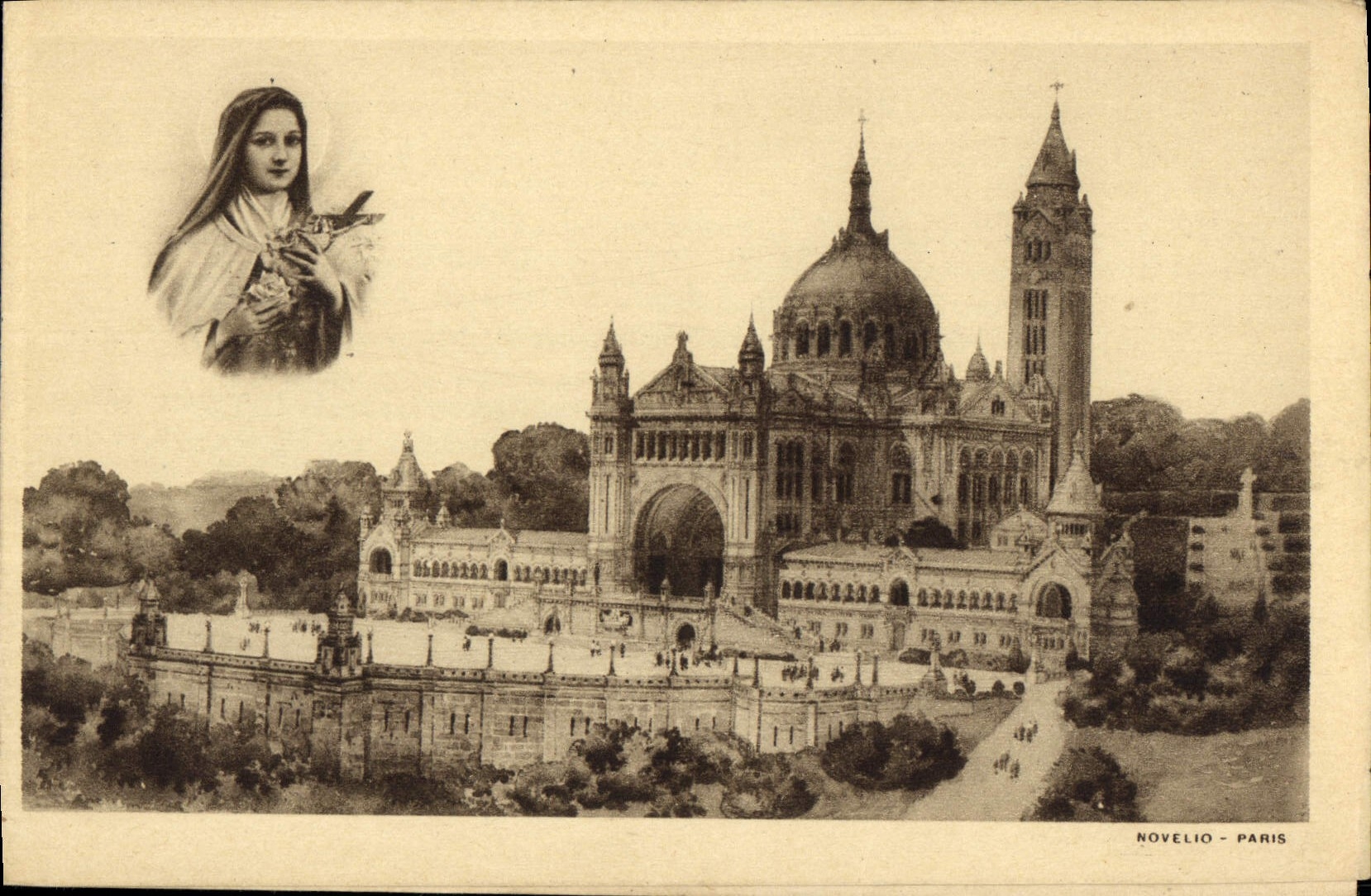 CPA Lisieux Bernadette