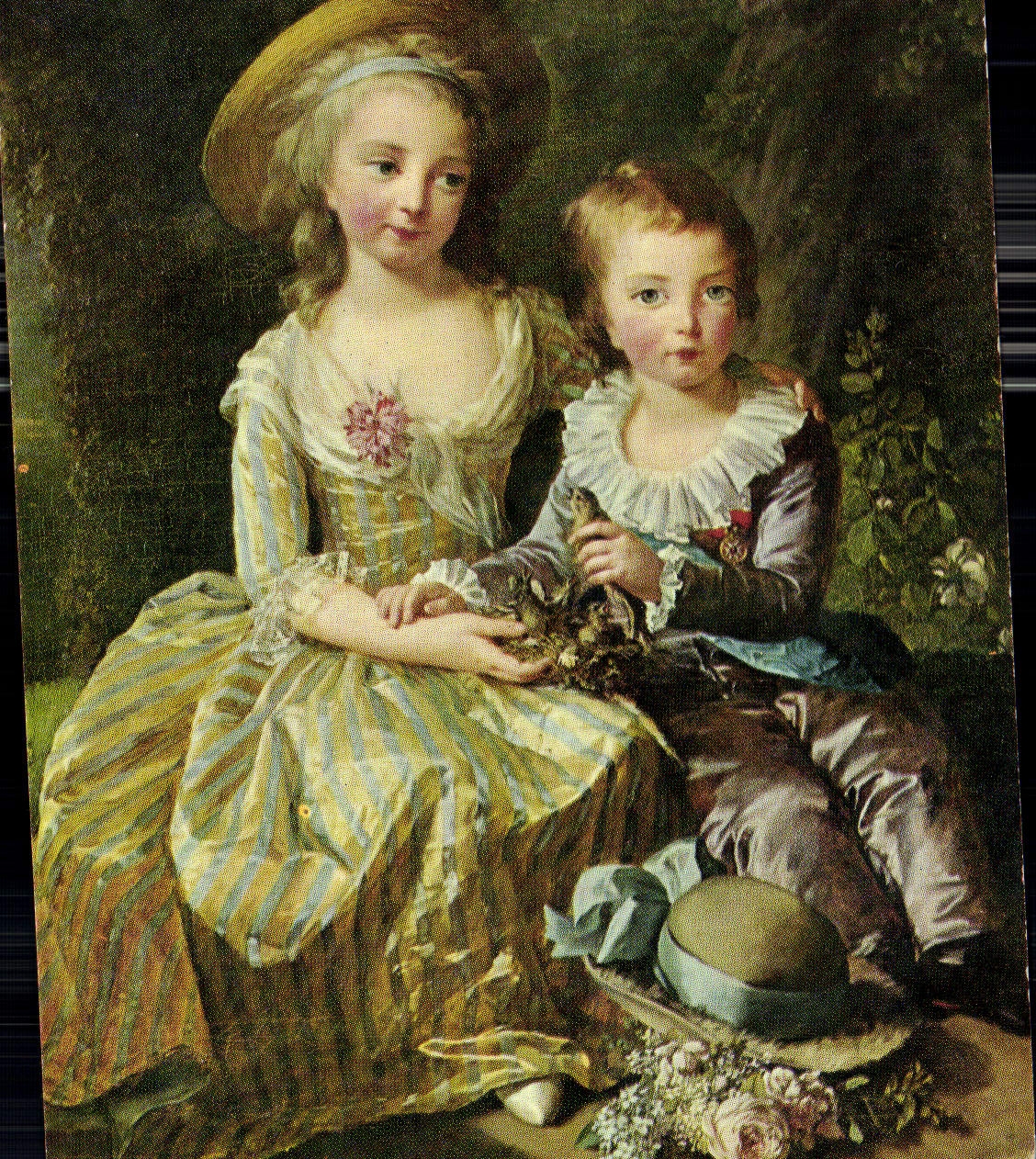 CPA Vigee Lebrun Le Dauphin et Madame Royale 