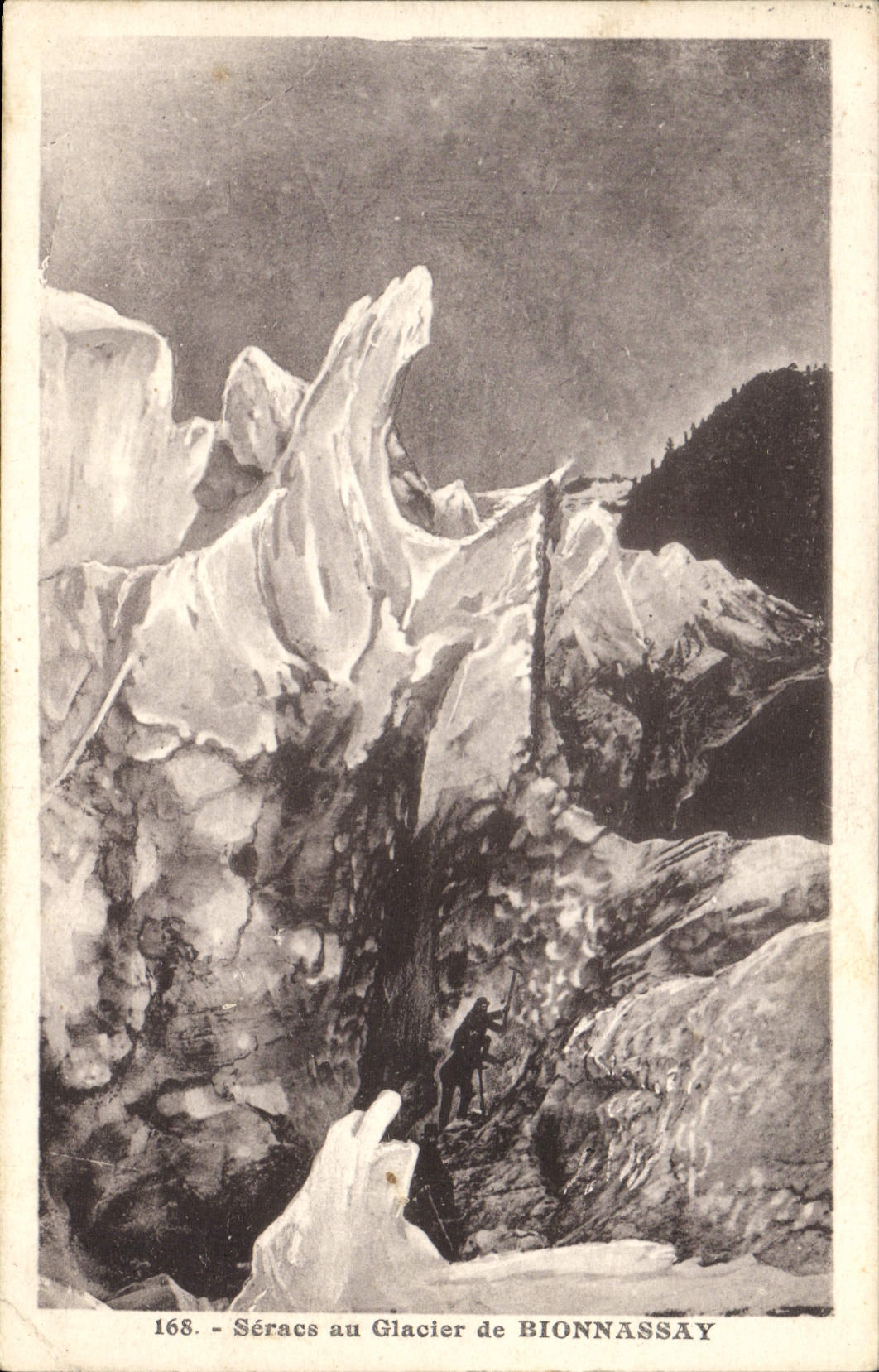 CPA Seracs au Glacier de Bionnassay 
