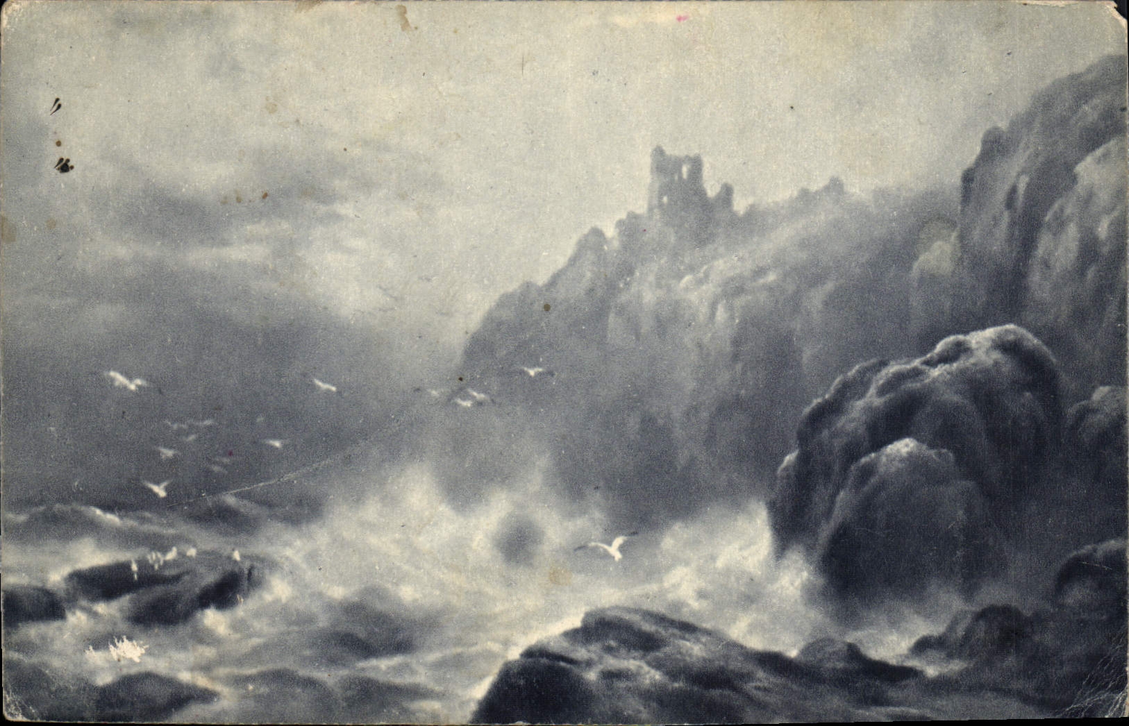 CPA Château Bord de mer