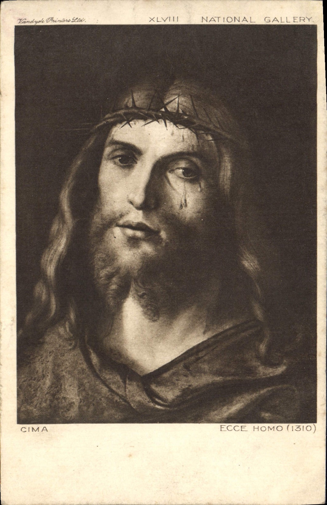 CPA National Gallery Cima Ecce Homo 1310 