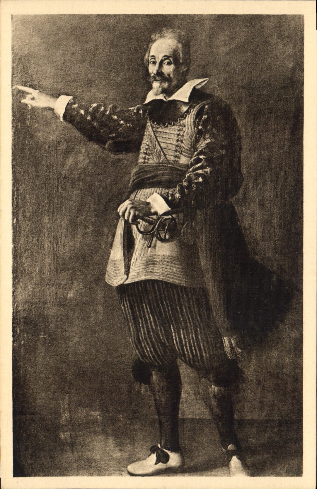 CPA Chateaux de la Loire Villandry le Marquis de Spinola Par Velasquez 