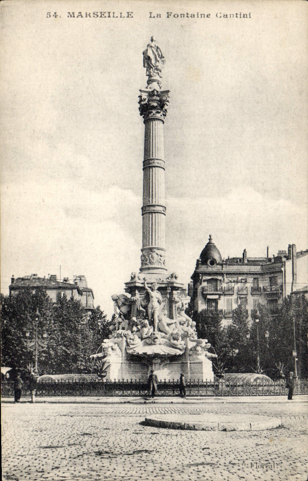 CPA Marseille la Fontaine Cantini 