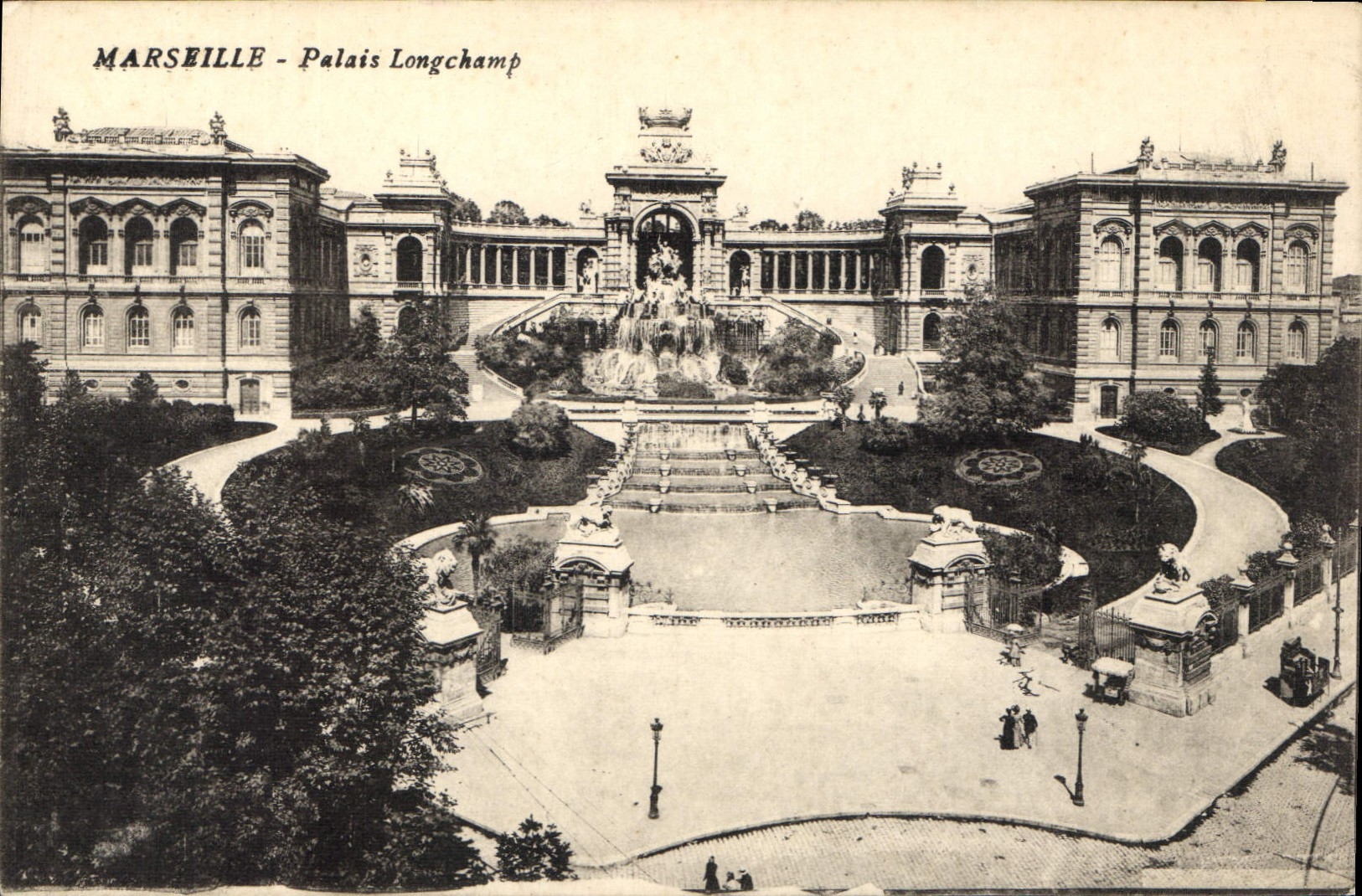 CPA Marseille Palais Longchamp 