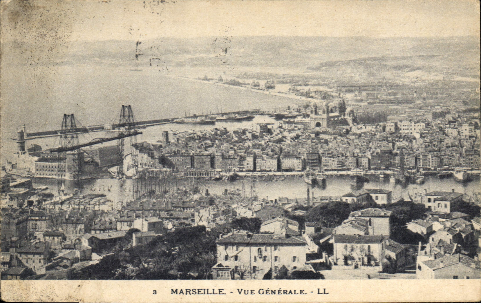CPA Marseille vue generale 