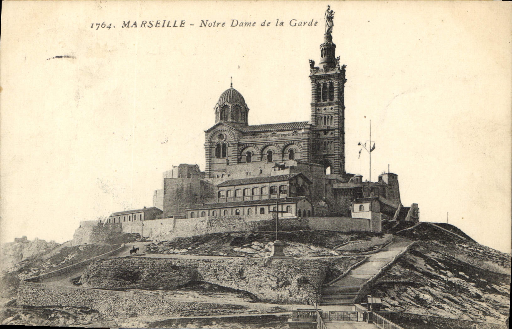 CPA Marseille Notre Dame de la Garde 