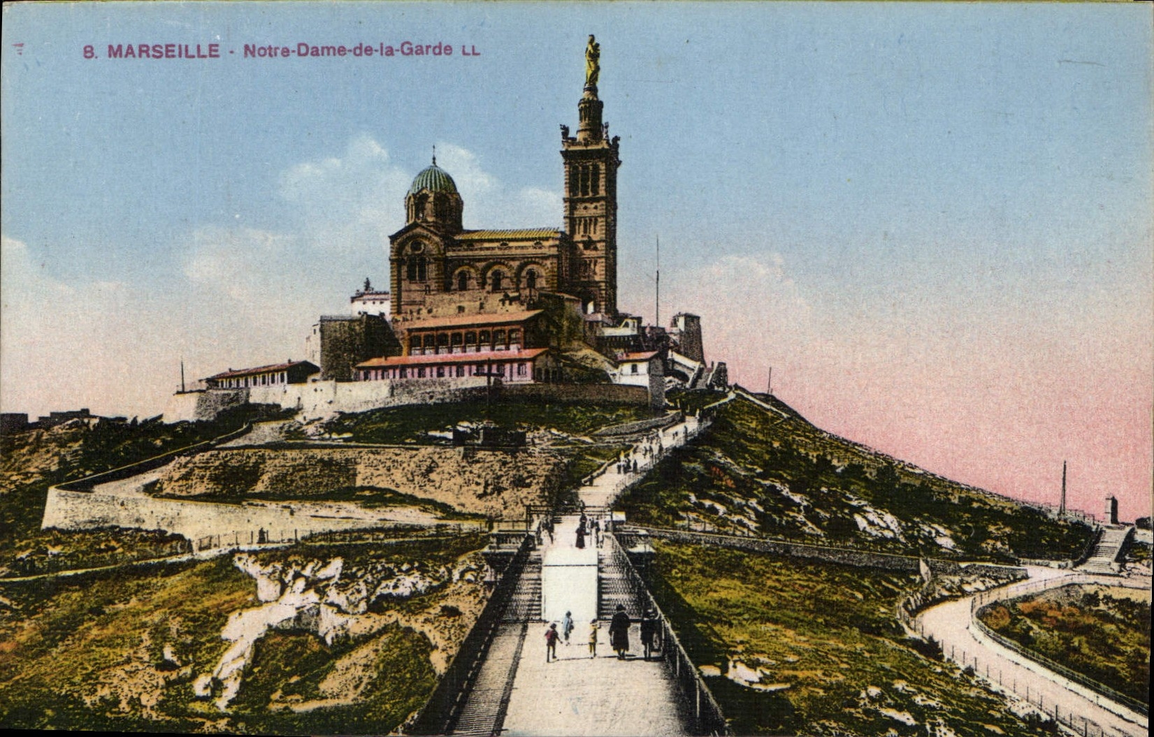 CPA Marseille Notre Dame de la Garde 