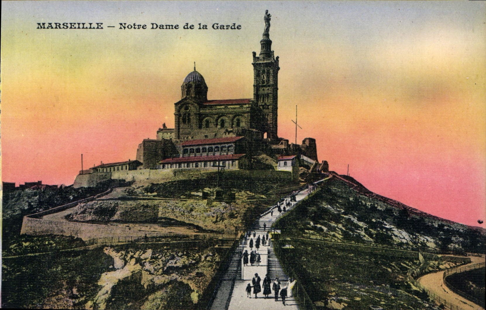 CPA Marseille Notre Dame de la Garde 