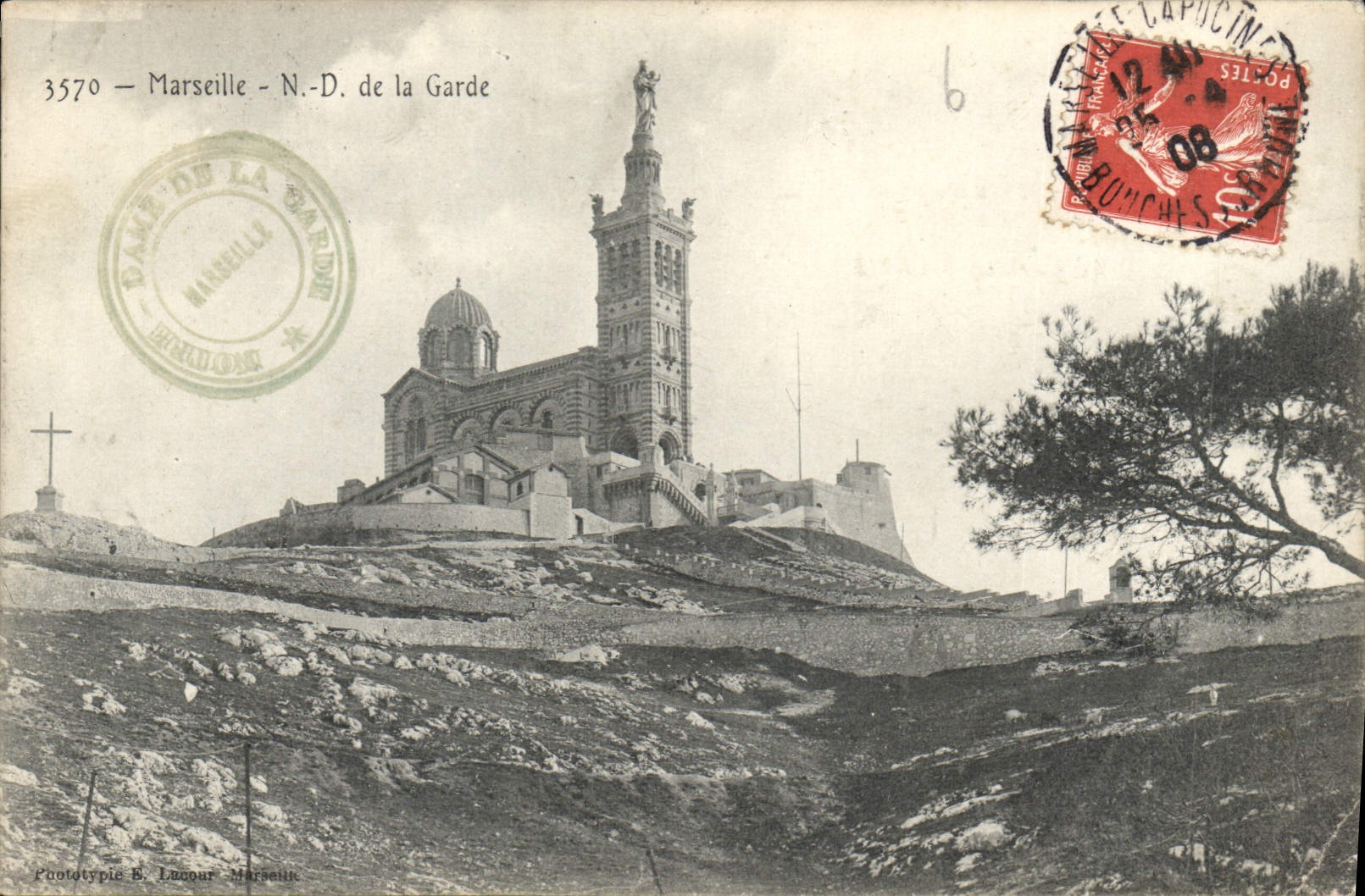 CPA Marseille N D de la Garde 