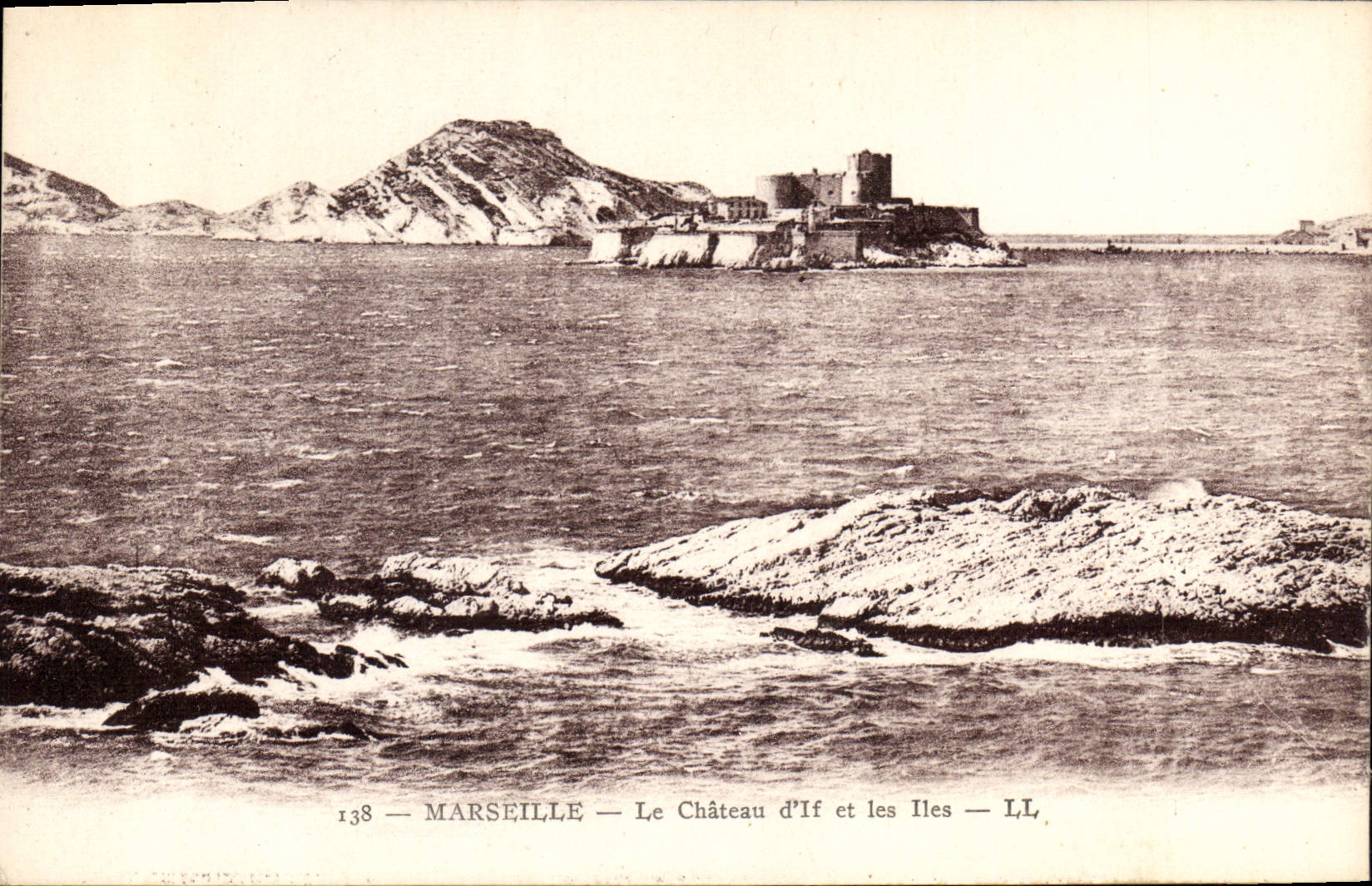CPA Marseille le Chateau d'If et les Iles