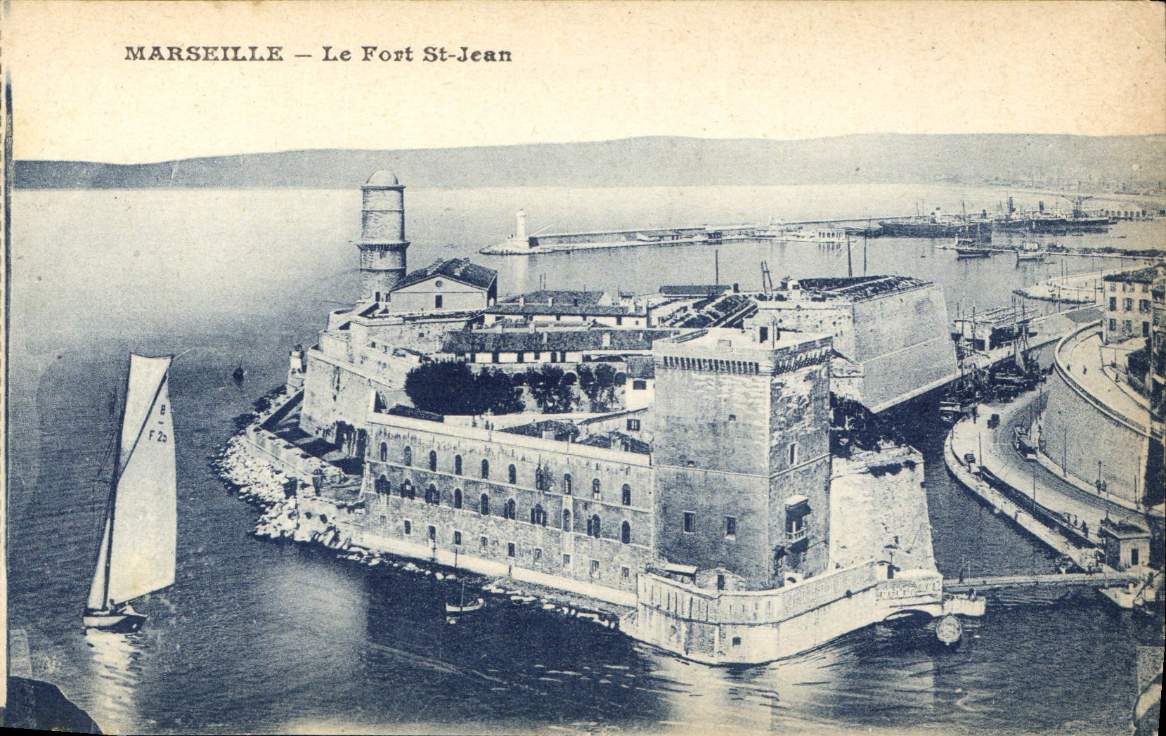 CPA Marseille le Fort St Jean 