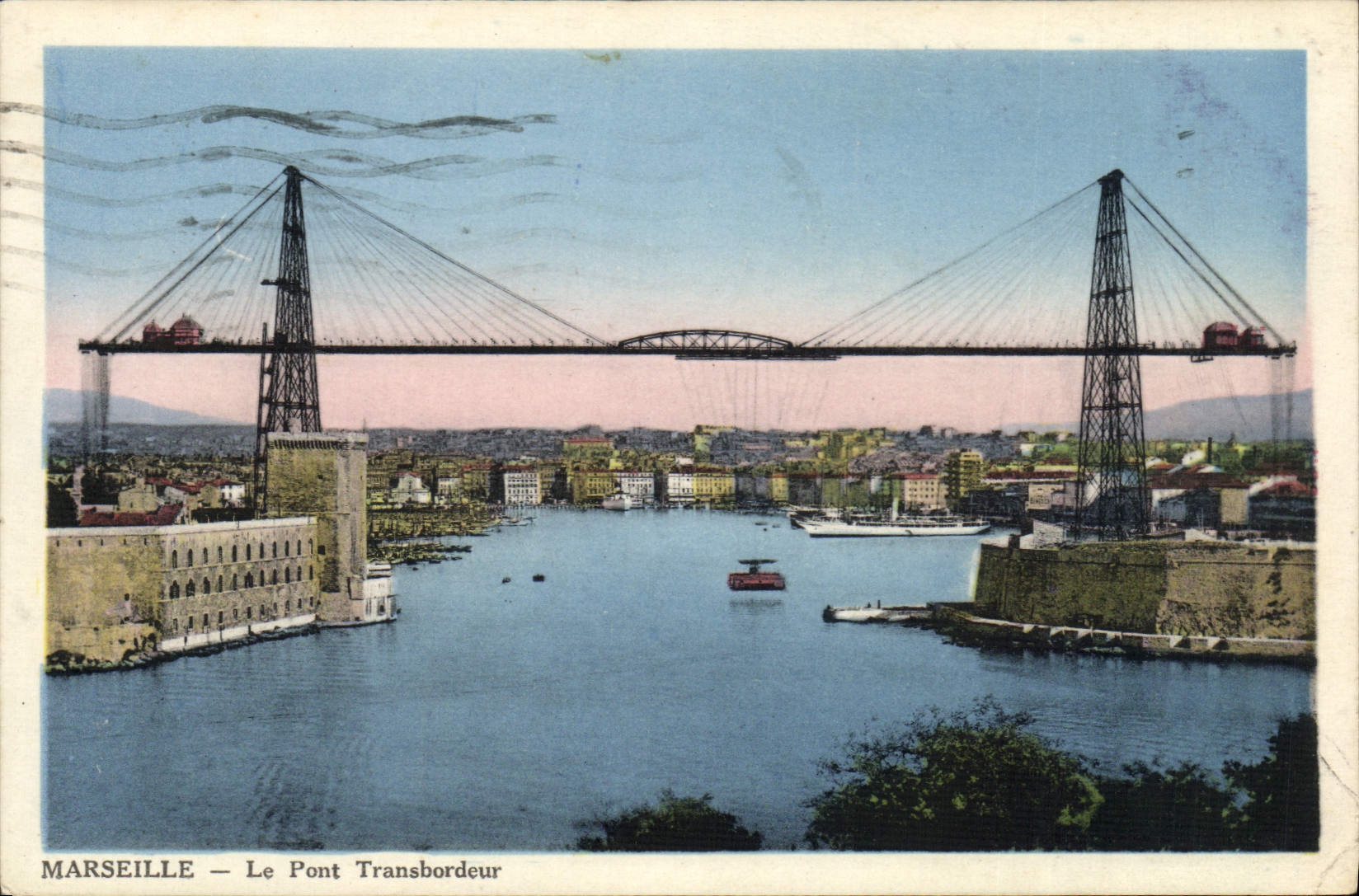 CPA Marseille le Pont Transbordeur 