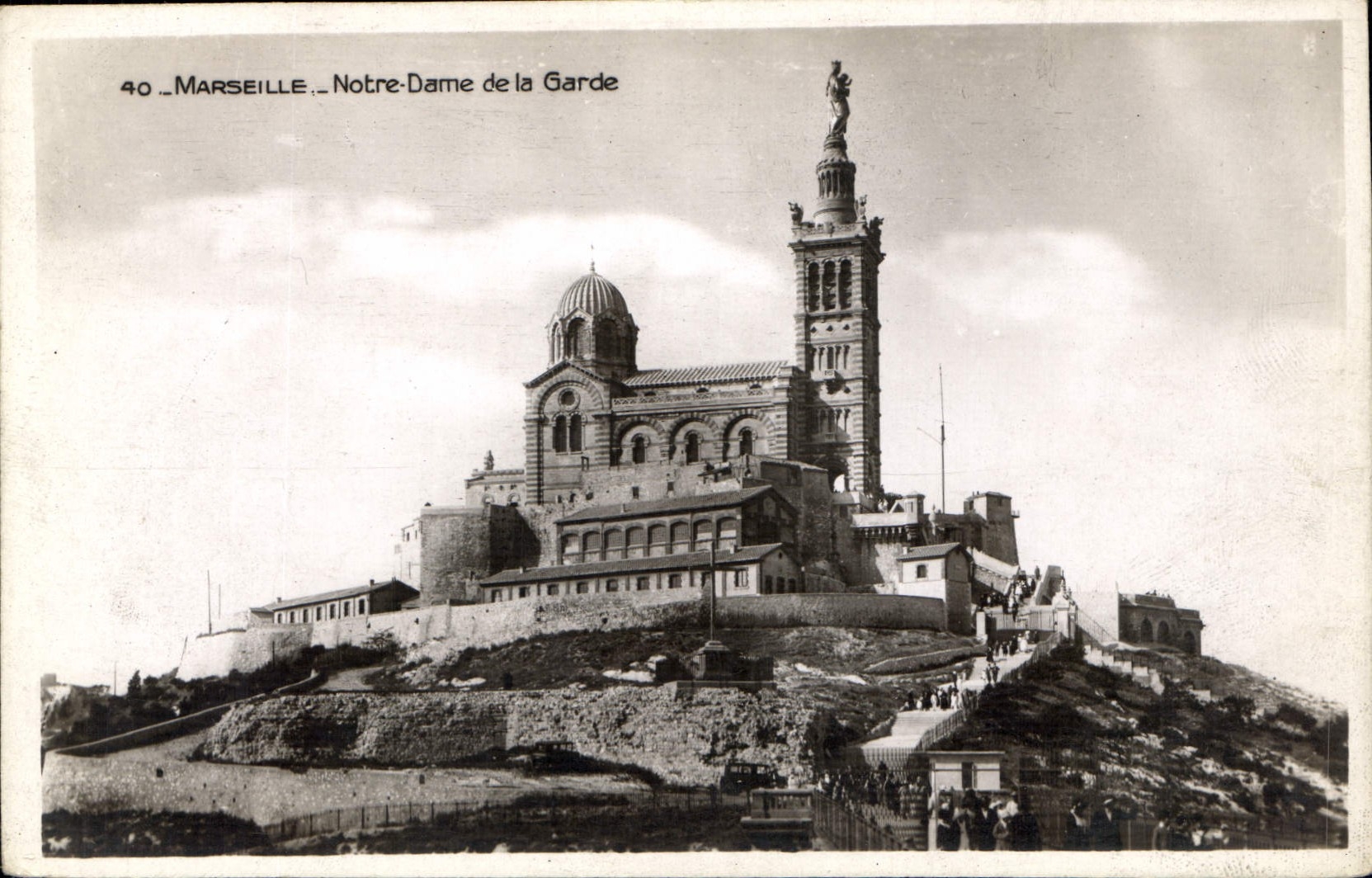 CPA Marseille Notre Dame de la Garde 