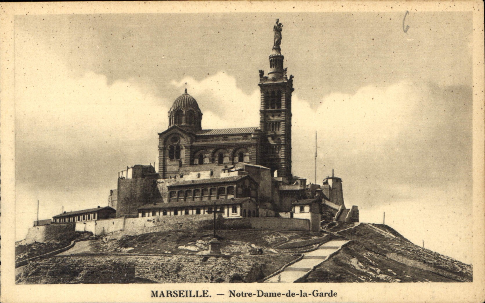 CPA Marseille Notre Dame de la Garde 