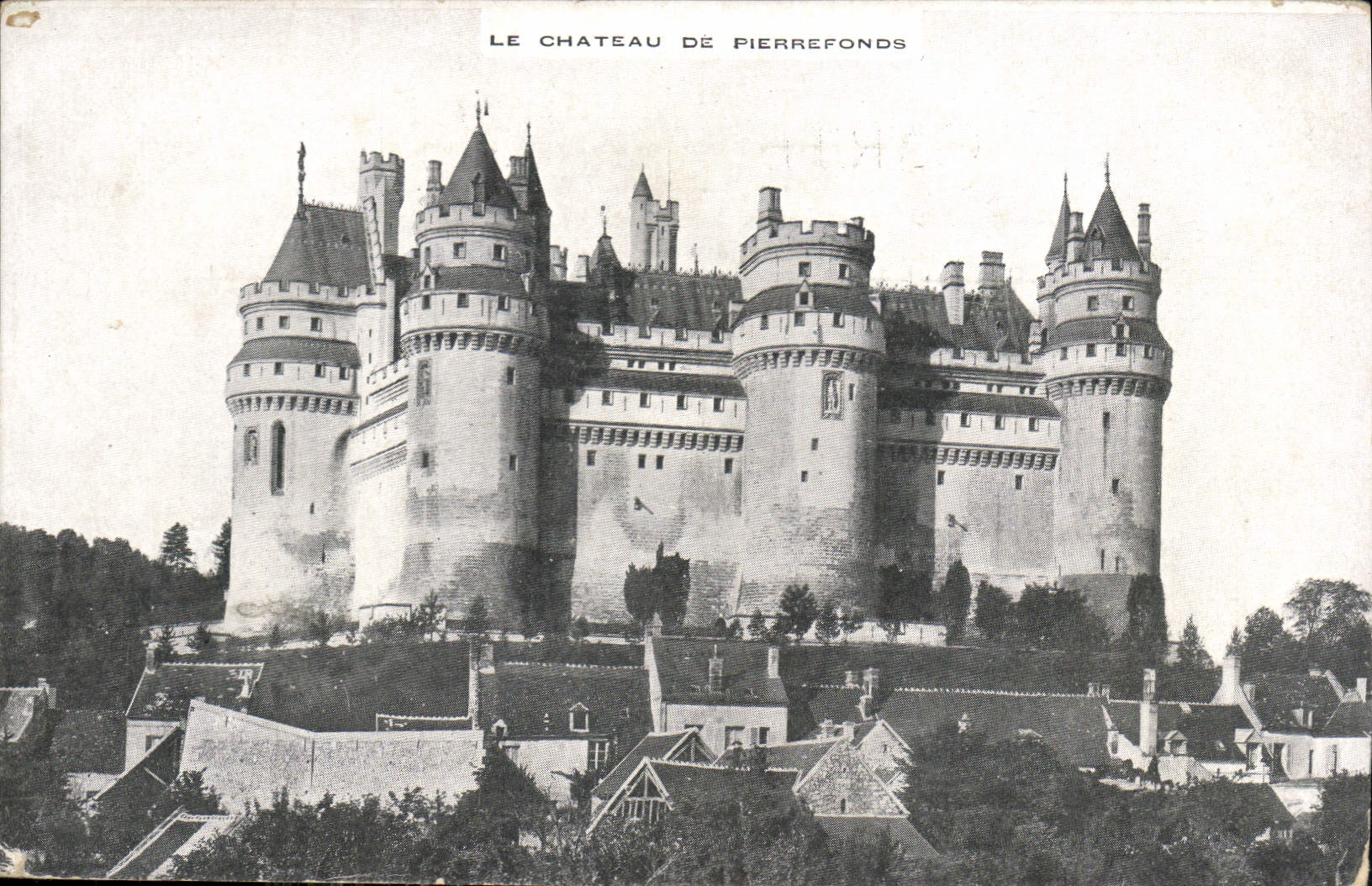CPA Le Chateau de Pierrefonds 